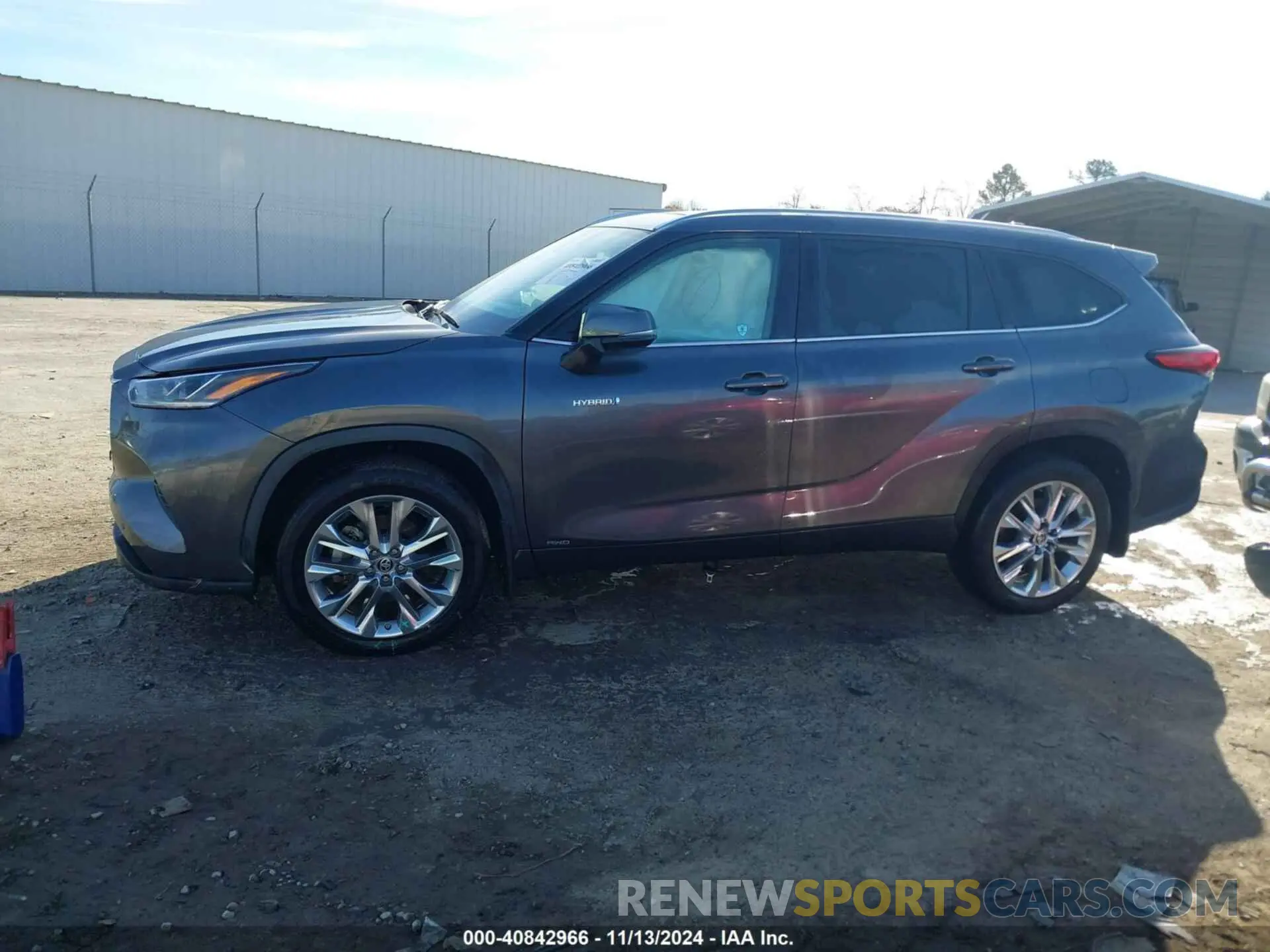14 Photograph of a damaged car 5TDXBRCHXMS021200 TOYOTA HIGHLANDER 2021
