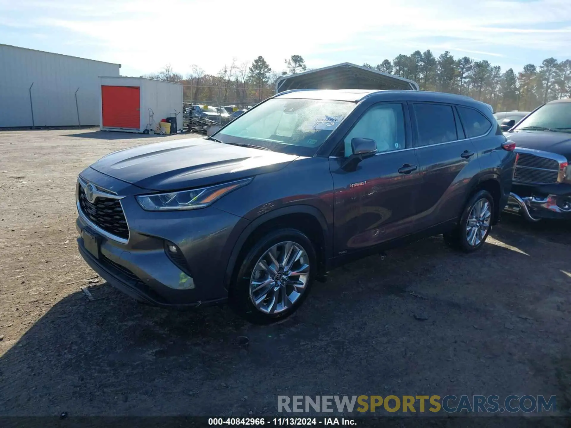 2 Photograph of a damaged car 5TDXBRCHXMS021200 TOYOTA HIGHLANDER 2021