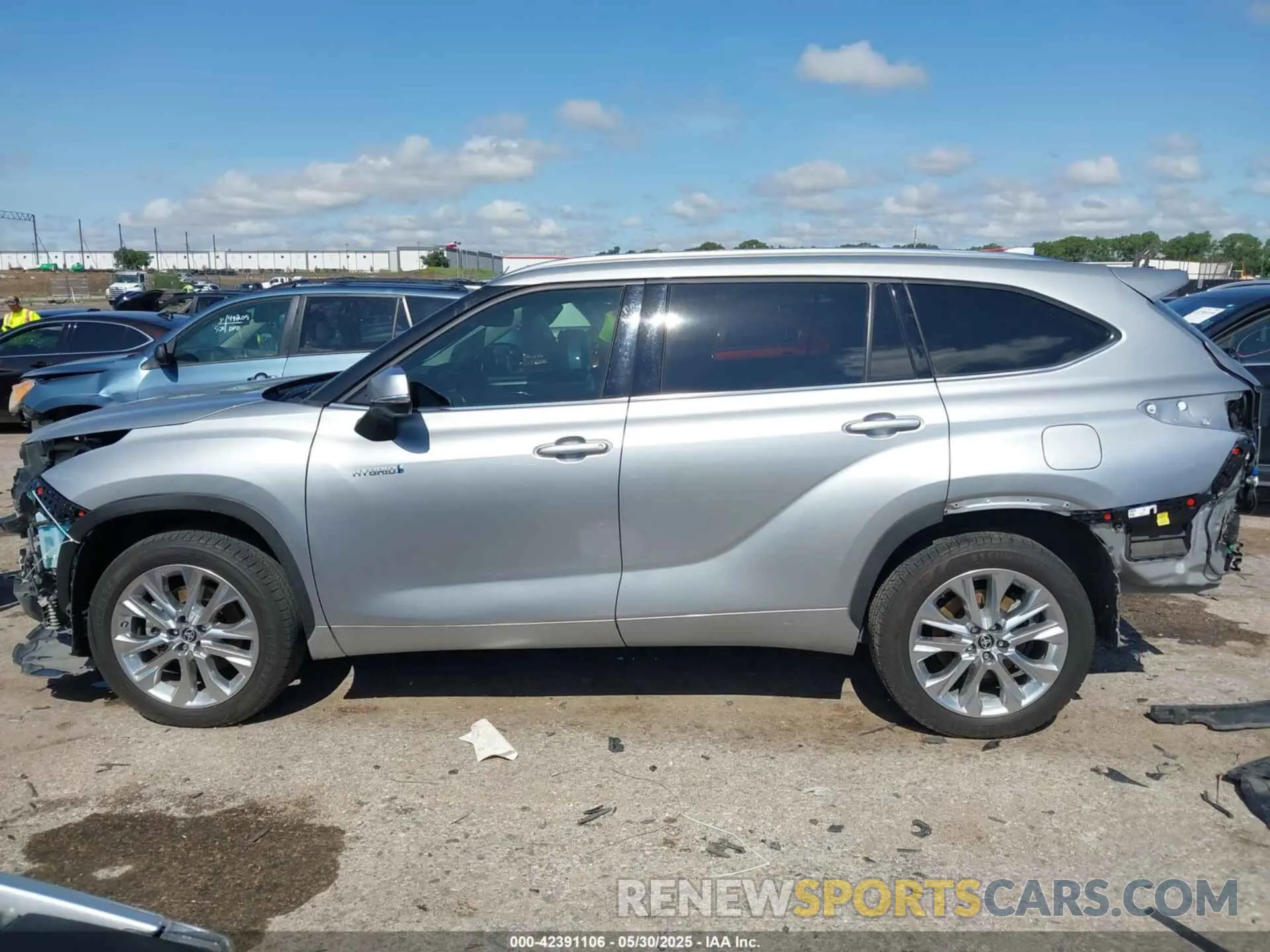15 Photograph of a damaged car 5TDYARAH6MS006400 TOYOTA HIGHLANDER 2021