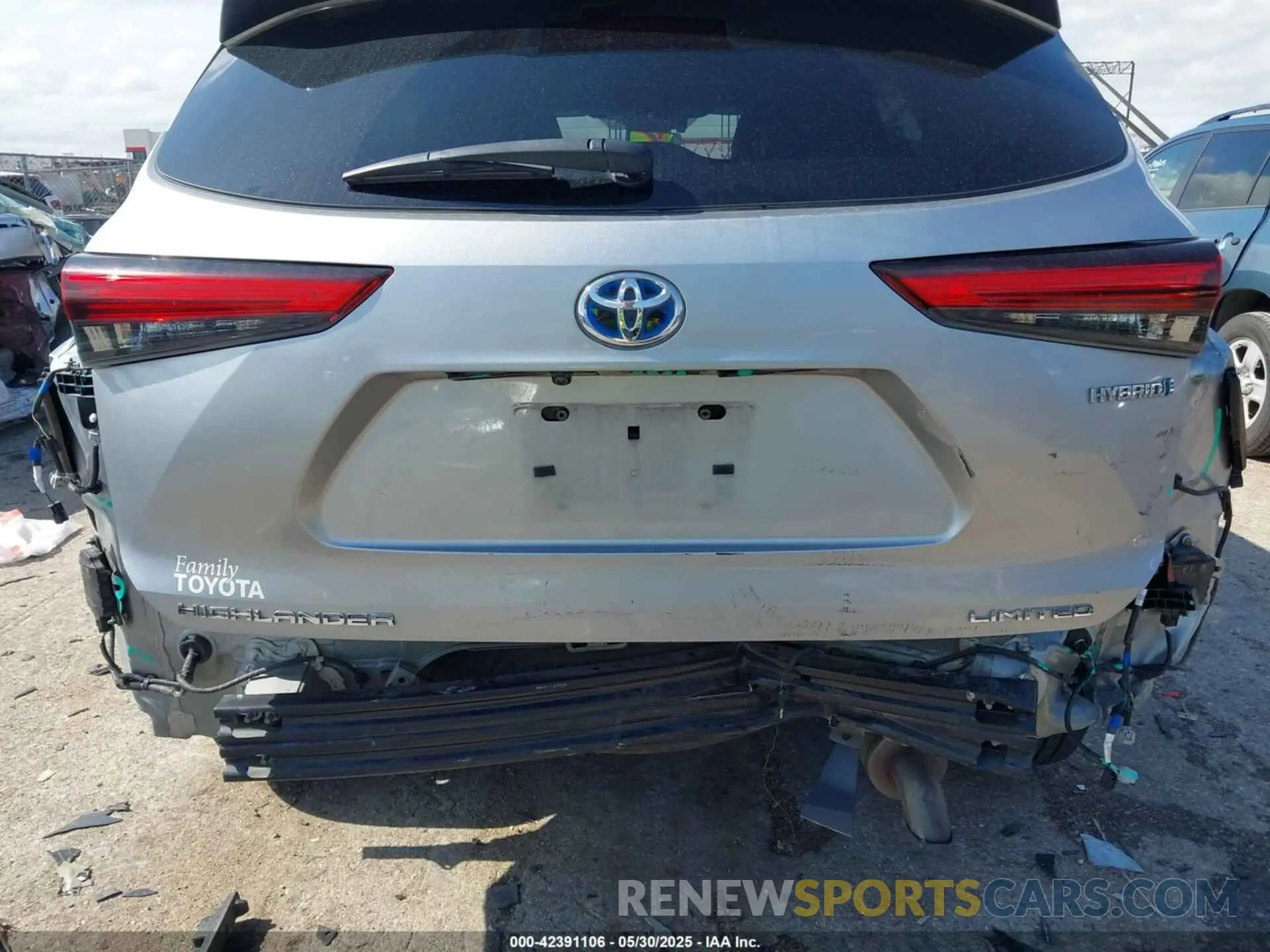 6 Photograph of a damaged car 5TDYARAH6MS006400 TOYOTA HIGHLANDER 2021