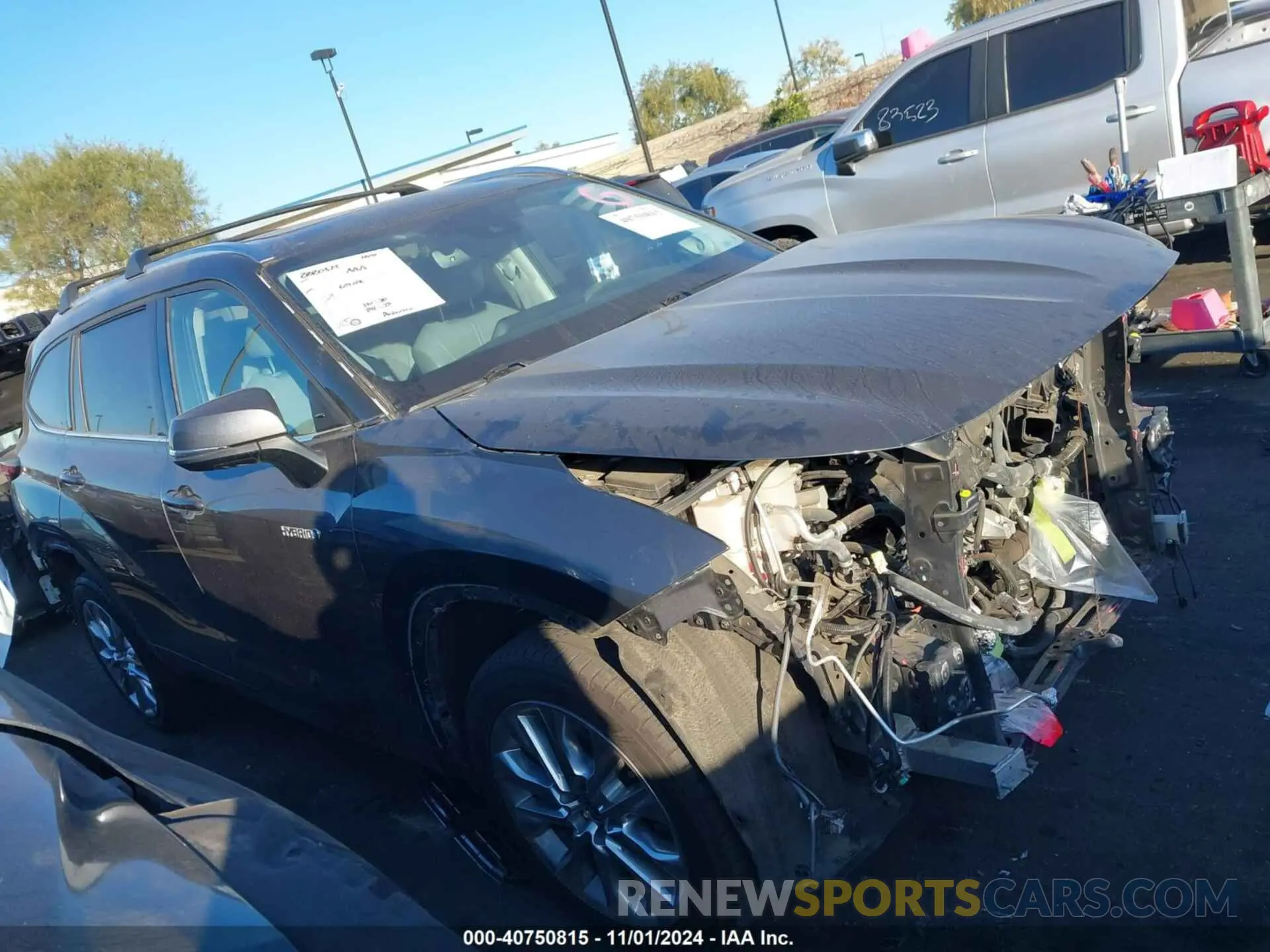 14 Photograph of a damaged car 5TDYARAH9MS007850 TOYOTA HIGHLANDER 2021