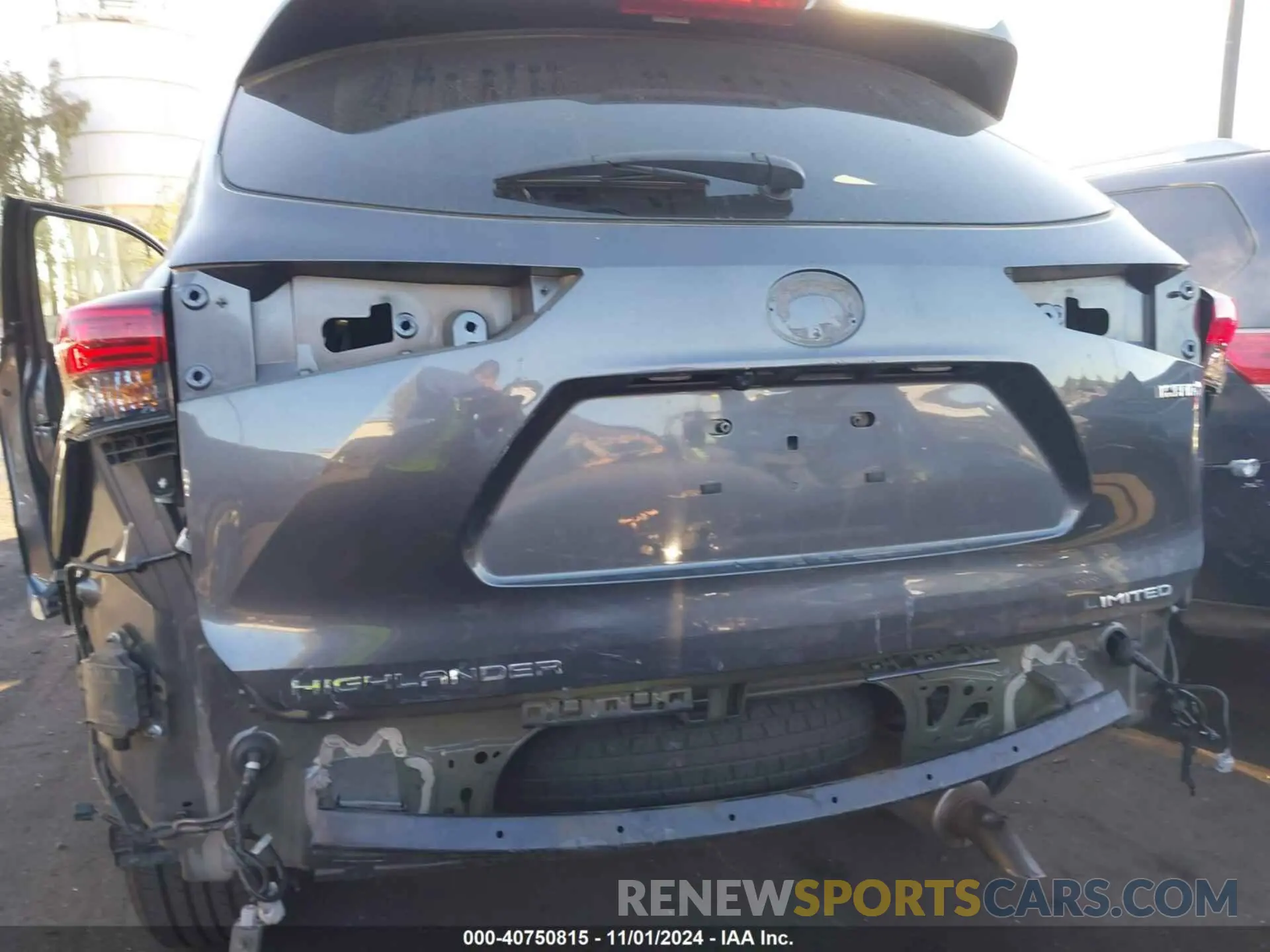 6 Photograph of a damaged car 5TDYARAH9MS007850 TOYOTA HIGHLANDER 2021