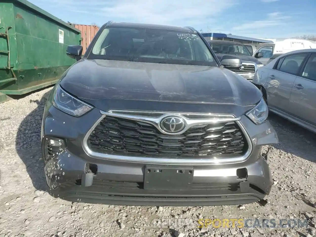 5 Photograph of a damaged car 5TDYZRAH1MS040298 TOYOTA HIGHLANDER 2021