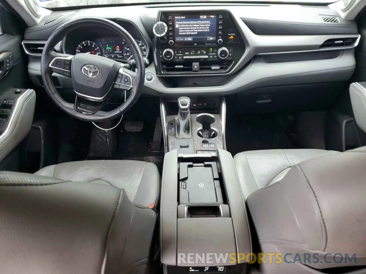 8 Photograph of a damaged car 5TDYZRAH2MS528921 TOYOTA HIGHLANDER 2021