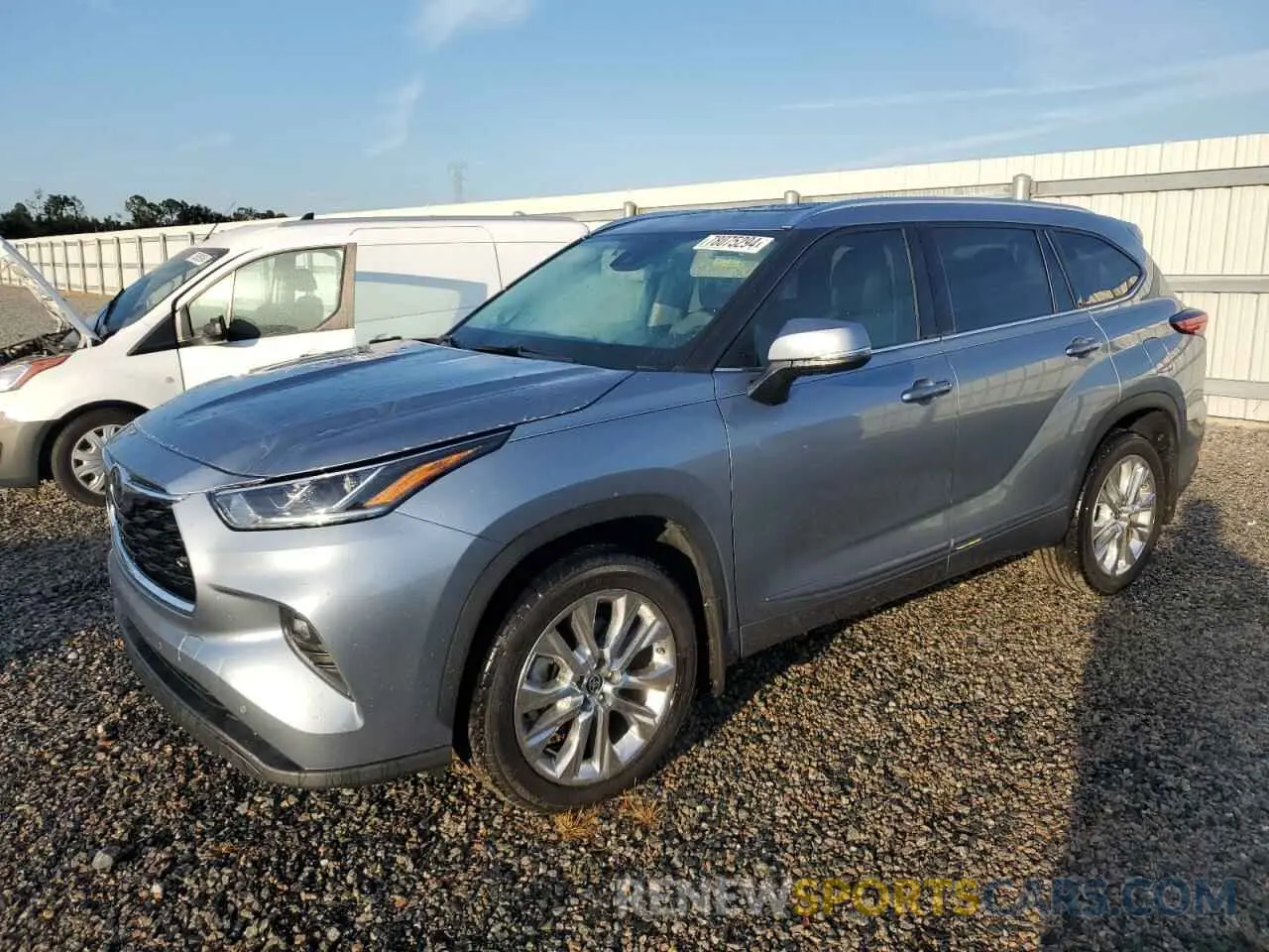 1 Photograph of a damaged car 5TDYZRAH3MS067227 TOYOTA HIGHLANDER 2021