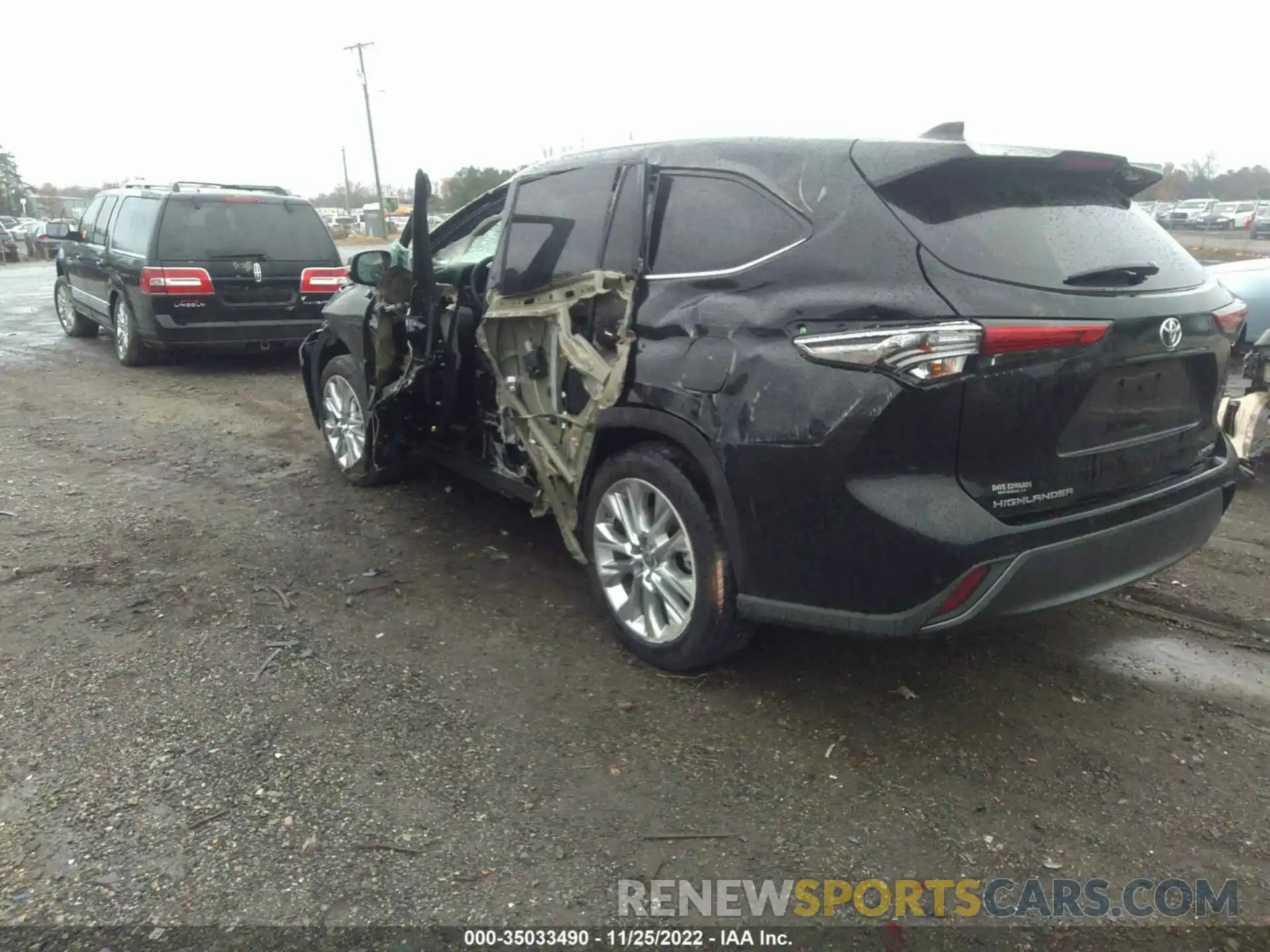 3 Photograph of a damaged car 5TDYZRAH4MS044989 TOYOTA HIGHLANDER 2021