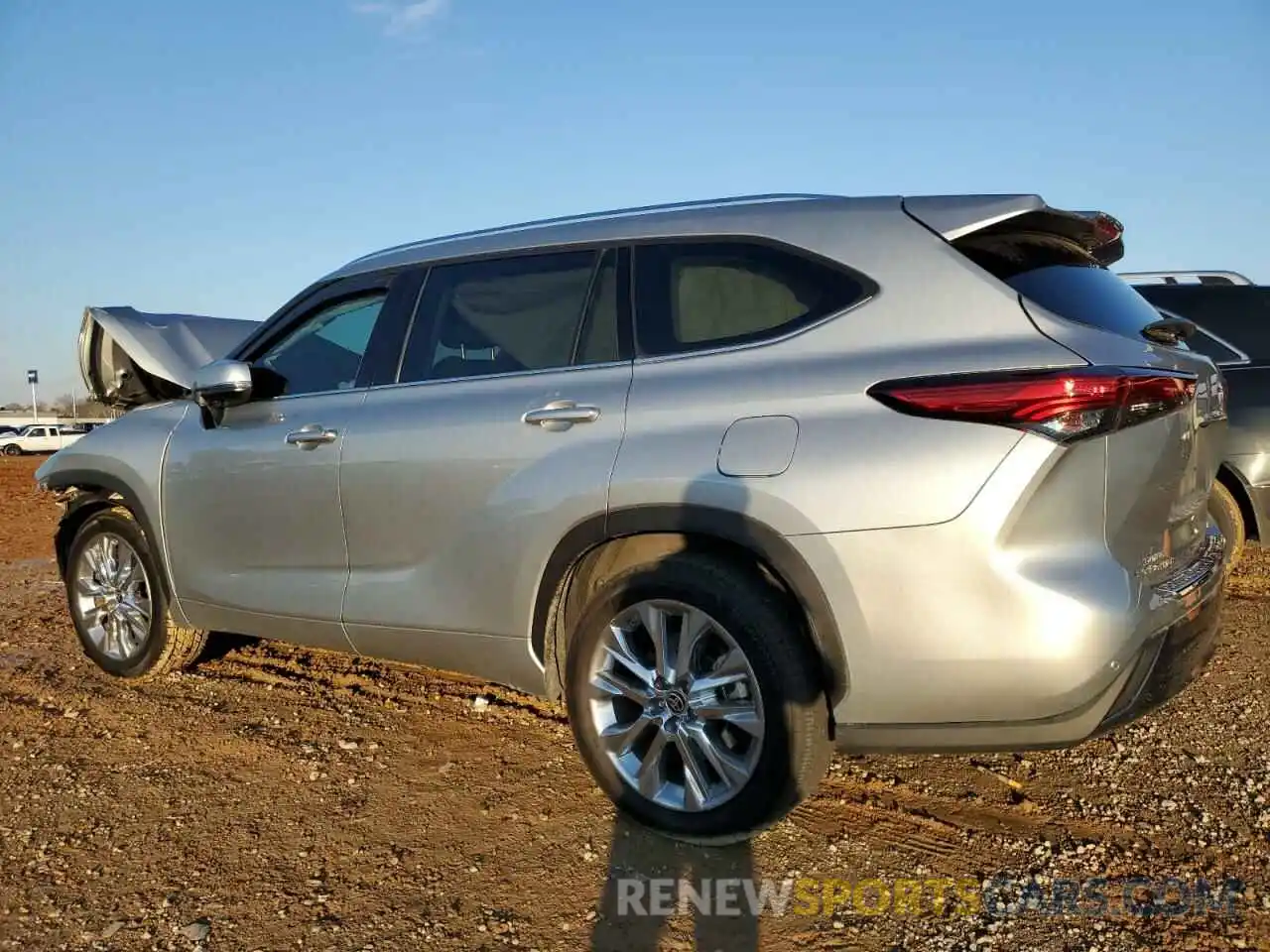 2 Photograph of a damaged car 5TDYZRAH5MS064541 TOYOTA HIGHLANDER 2021