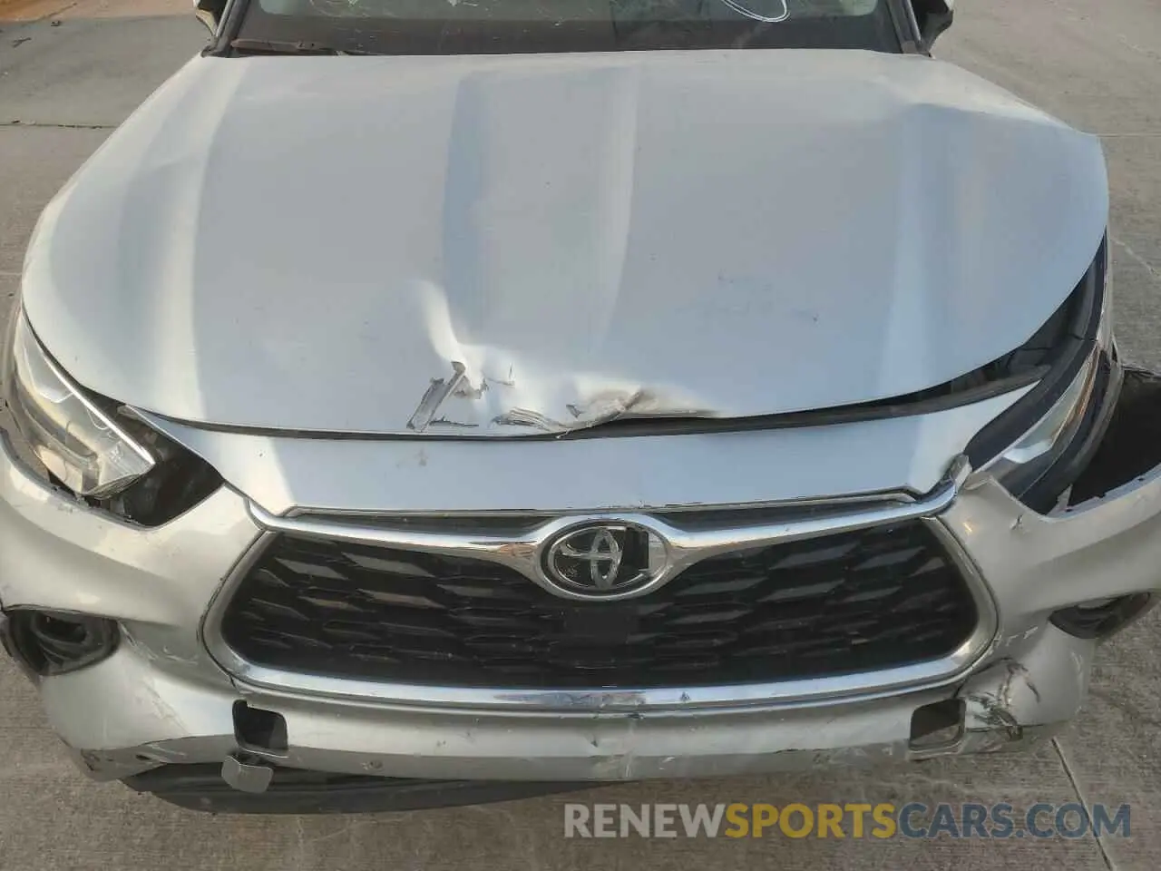 12 Photograph of a damaged car 5TDYZRAH7MS070180 TOYOTA HIGHLANDER 2021