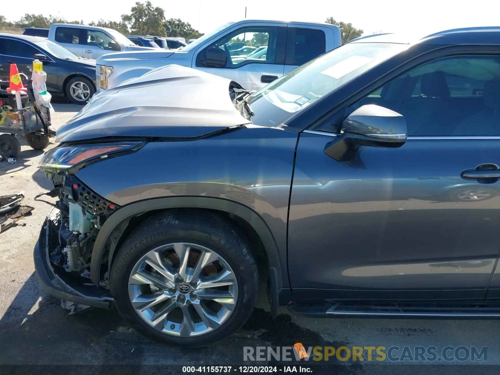 18 Photograph of a damaged car 5TDYZRAH8MS039844 TOYOTA HIGHLANDER 2021