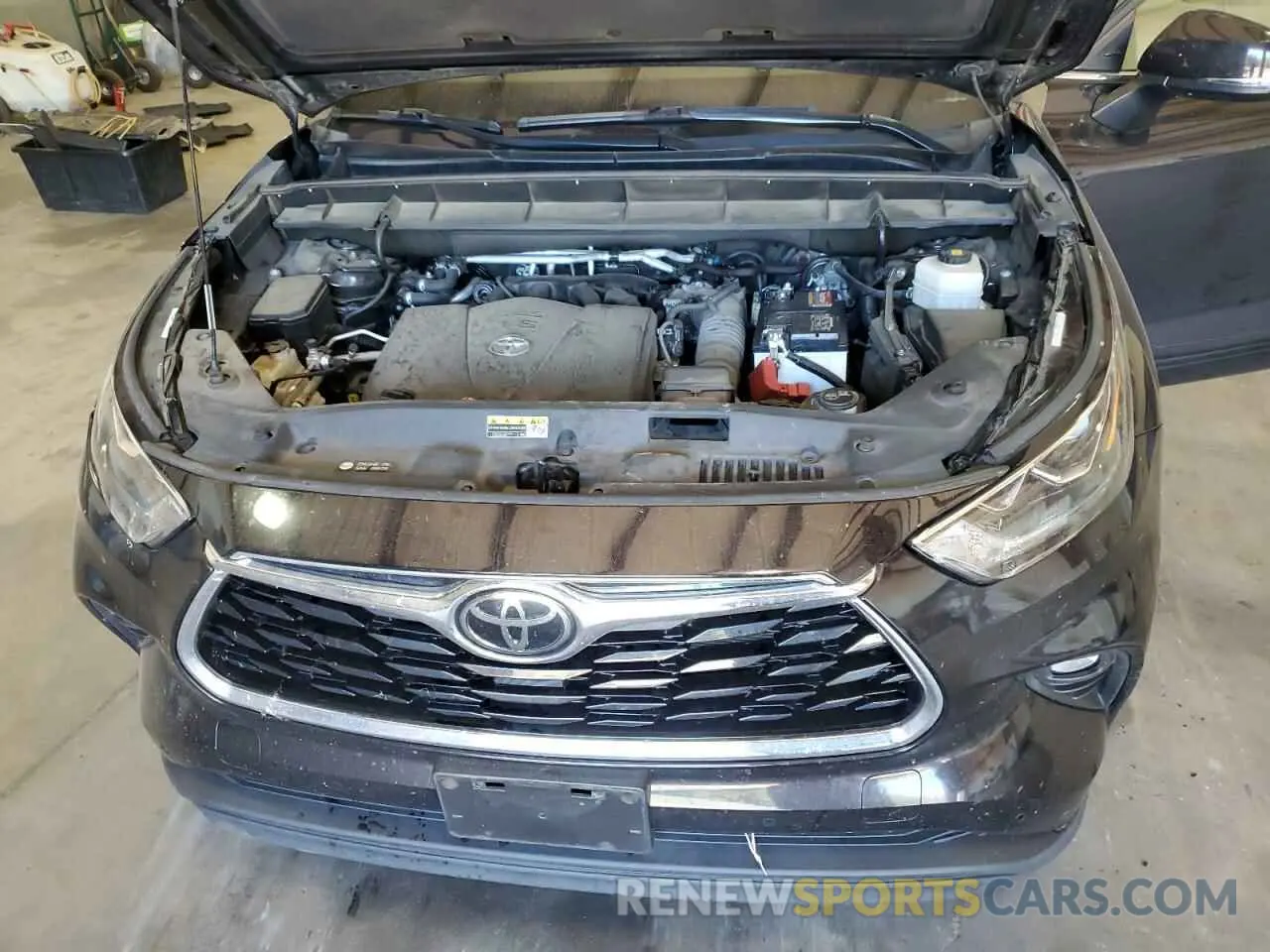 12 Photograph of a damaged car 5TDYZRAH8MS058751 TOYOTA HIGHLANDER 2021