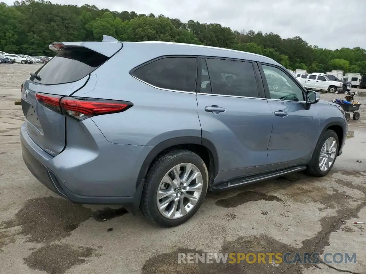 3 Photograph of a damaged car 5TDYZRAH9MS036404 TOYOTA HIGHLANDER 2021