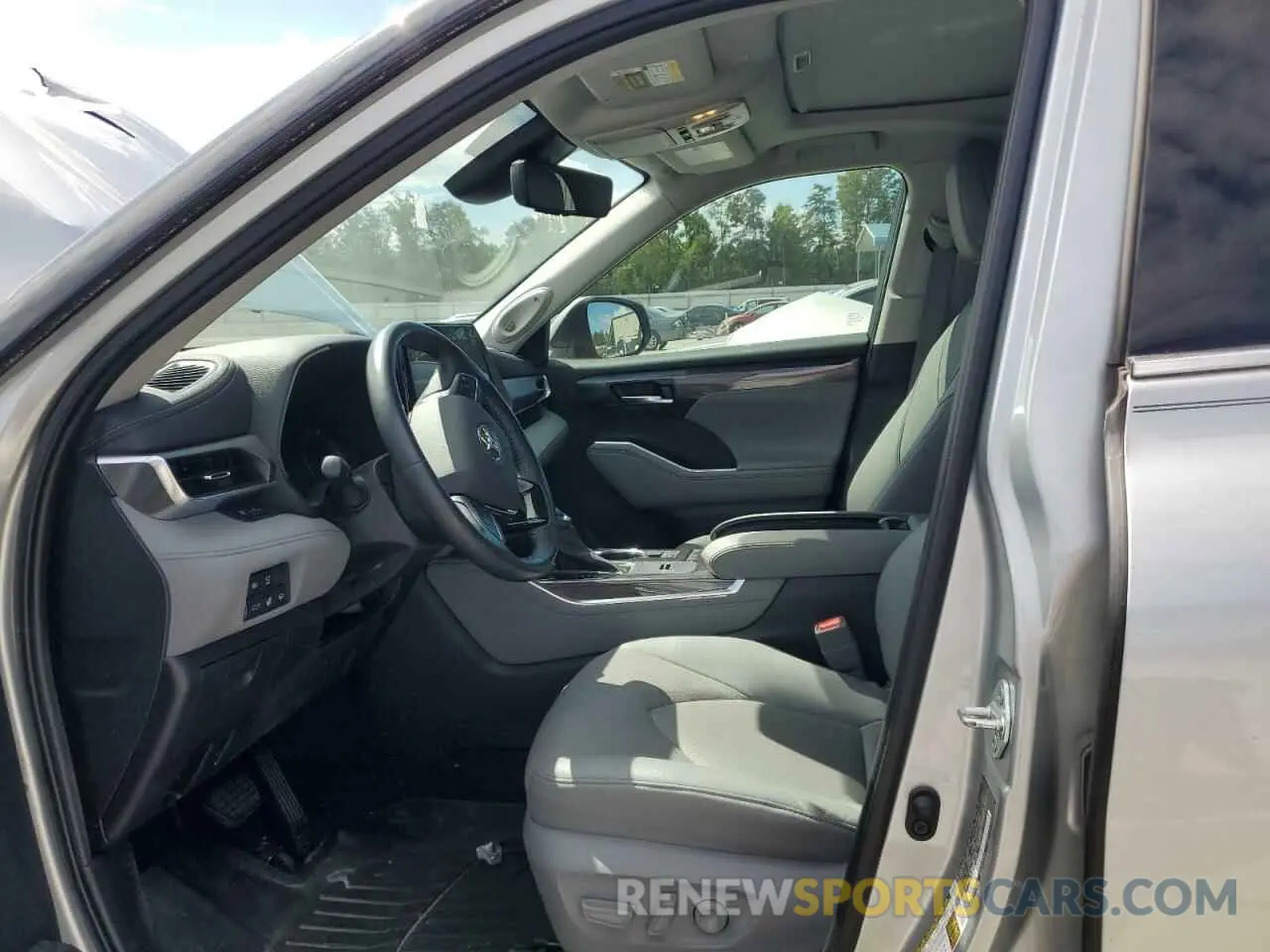 7 Photograph of a damaged car 5TDYZRAH9MS526695 TOYOTA HIGHLANDER 2021