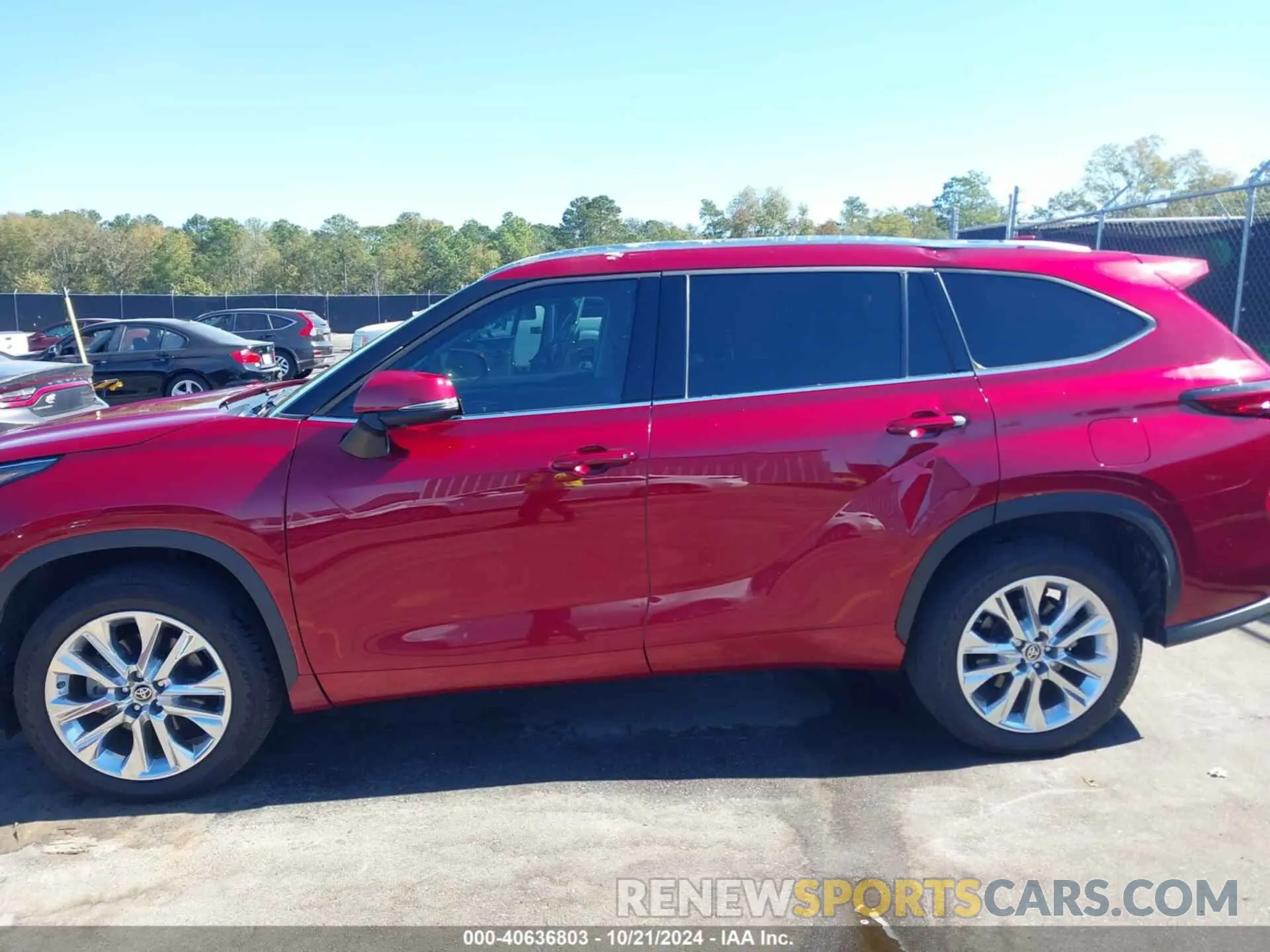 14 Photograph of a damaged car 5TDYZRAHXMS529976 TOYOTA HIGHLANDER 2021