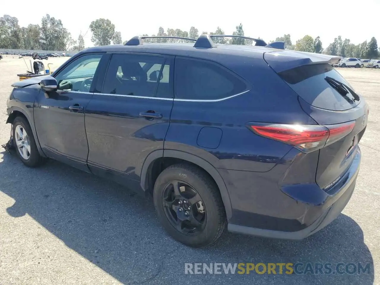 2 Photograph of a damaged car 5TDZARAH3MS507507 TOYOTA HIGHLANDER 2021