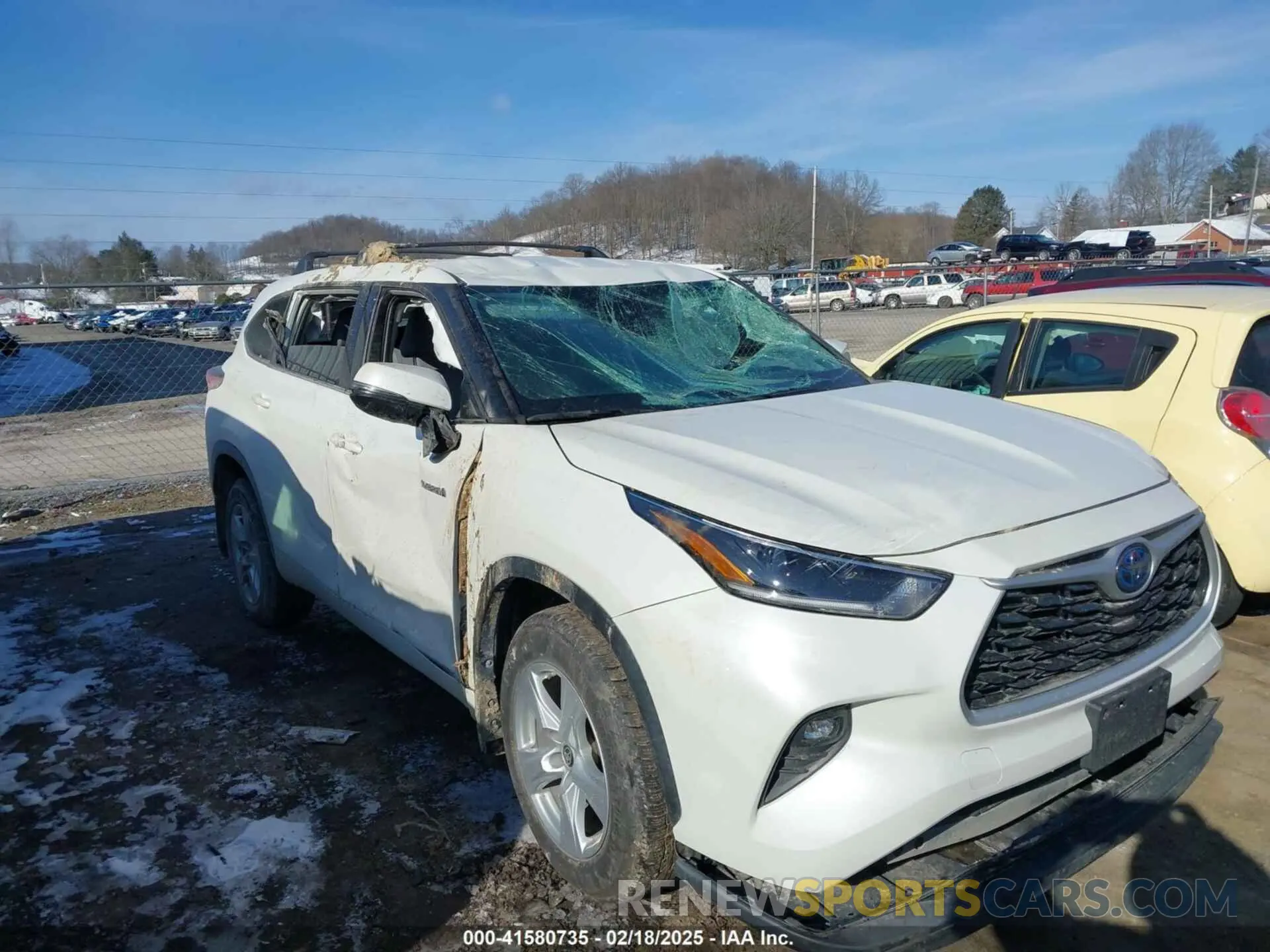 6 Photograph of a damaged car 5TDZARAH3MS507748 TOYOTA HIGHLANDER 2021