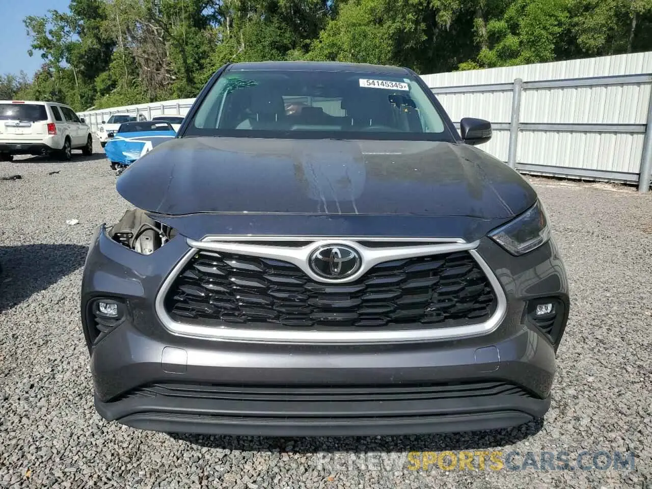 5 Photograph of a damaged car 5TDZZRAH1MS086847 TOYOTA HIGHLANDER 2021