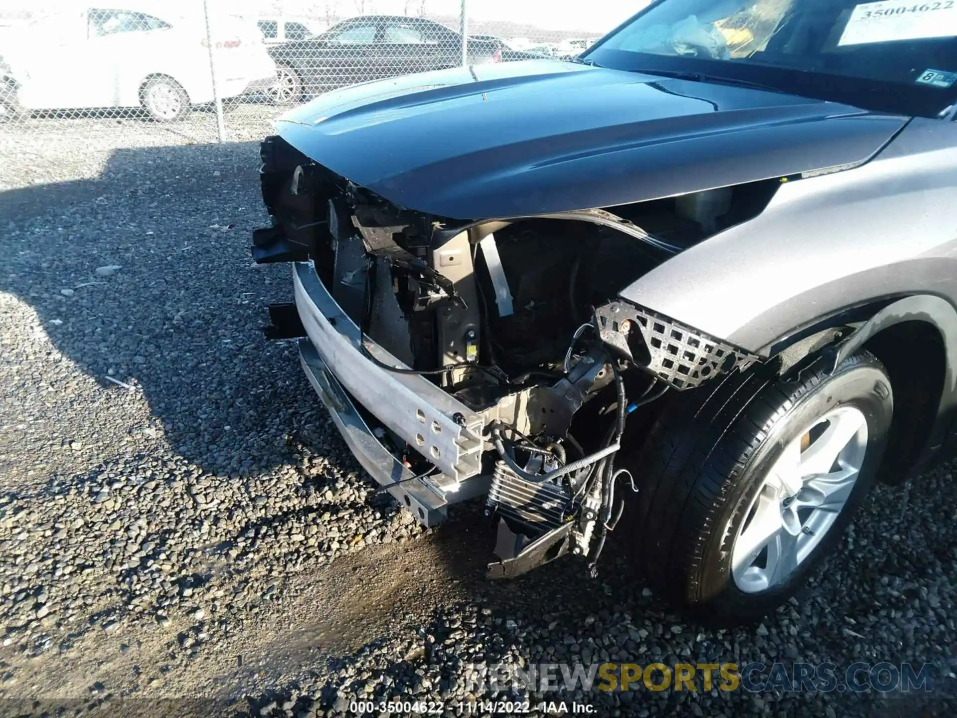 6 Photograph of a damaged car 5TDZZRAH2MS086405 TOYOTA HIGHLANDER 2021