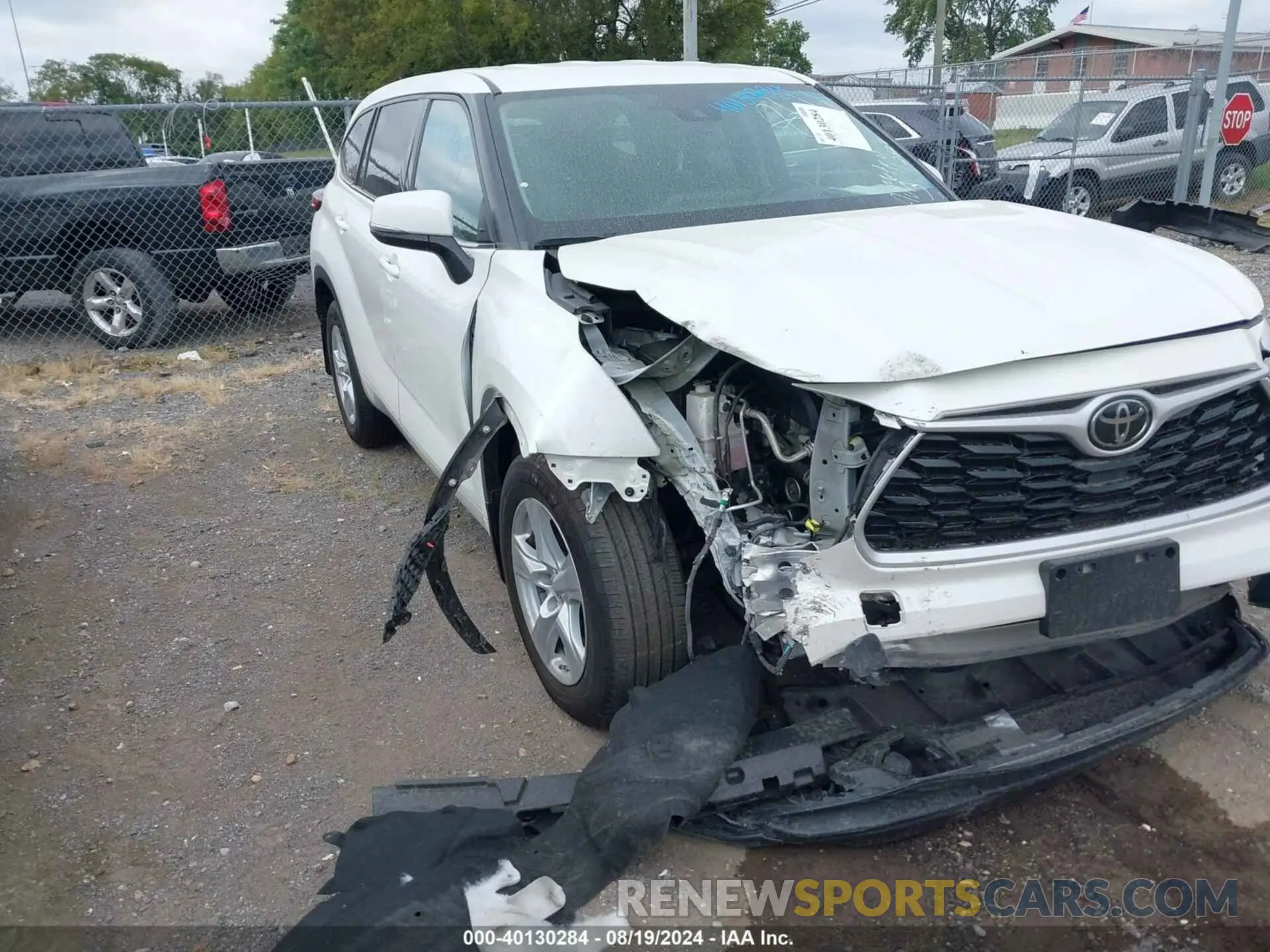 16 Photograph of a damaged car 5TDZZRAH3MS528611 TOYOTA HIGHLANDER 2021