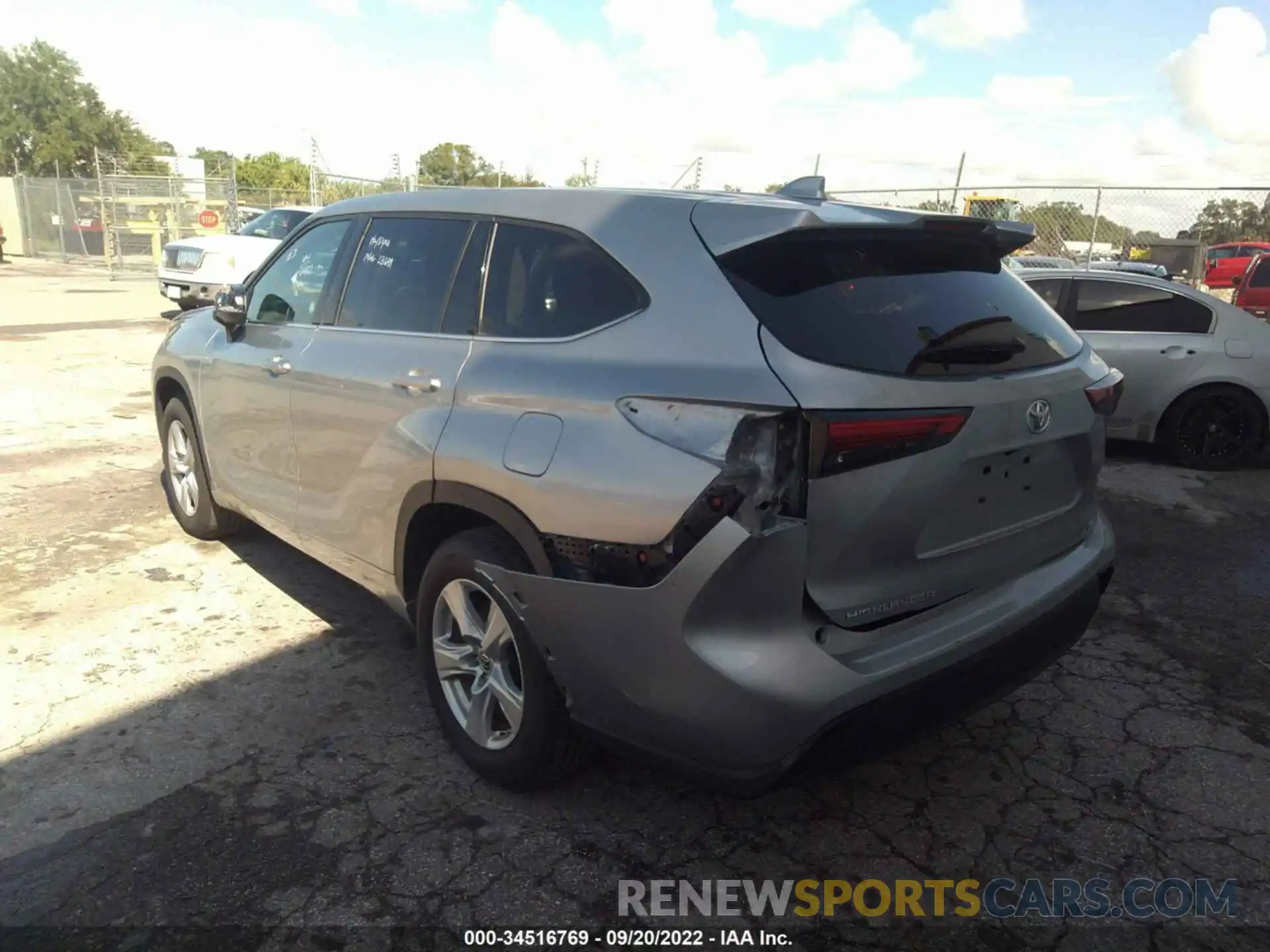 6 Photograph of a damaged car 5TDZZRAH4MS065930 TOYOTA HIGHLANDER 2021