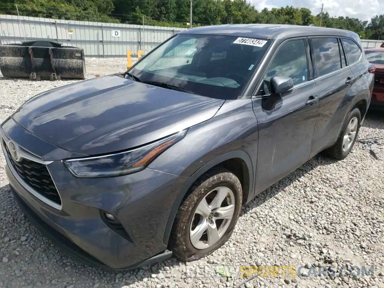 2 Photograph of a damaged car 5TDZZRAH4MS529332 TOYOTA HIGHLANDER 2021