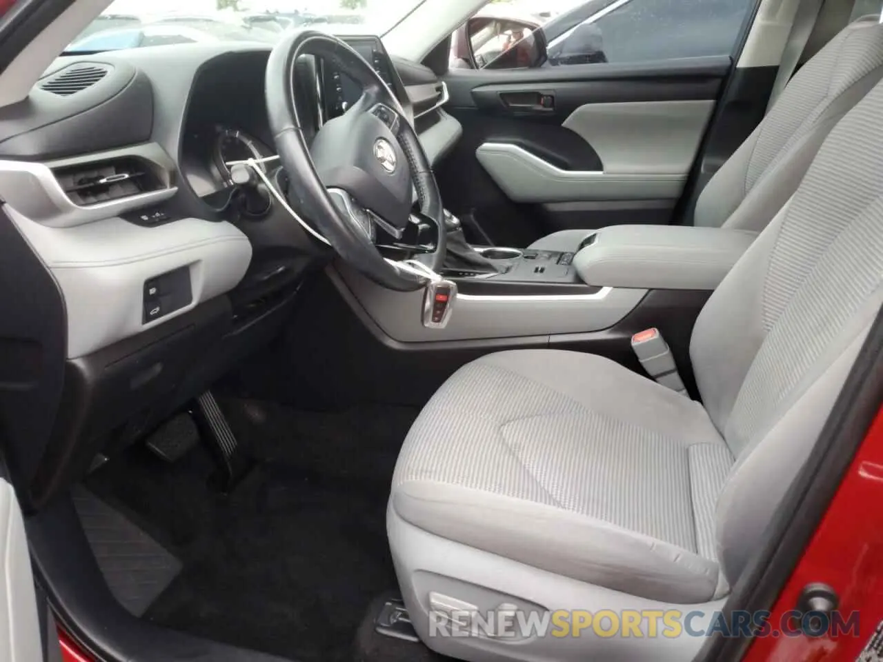 7 Photograph of a damaged car 5TDZZRAH7MS061063 TOYOTA HIGHLANDER 2021