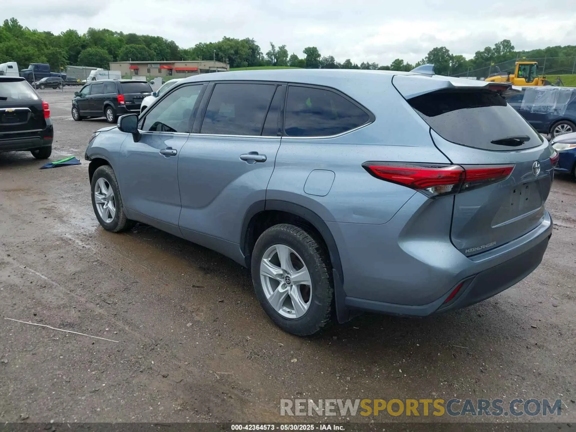 3 Photograph of a damaged car 5TDZZRAH8MS032512 TOYOTA HIGHLANDER 2021