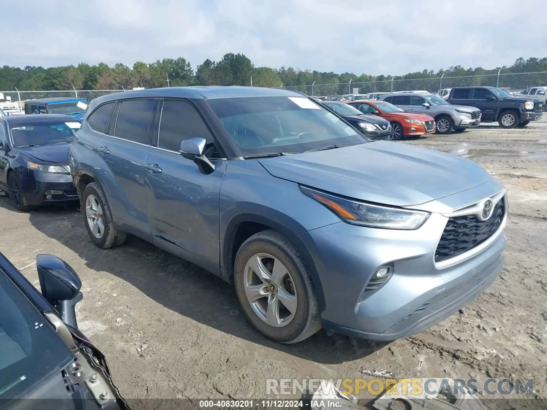 13 Photograph of a damaged car 5TDZZRAH8MS089048 TOYOTA HIGHLANDER 2021