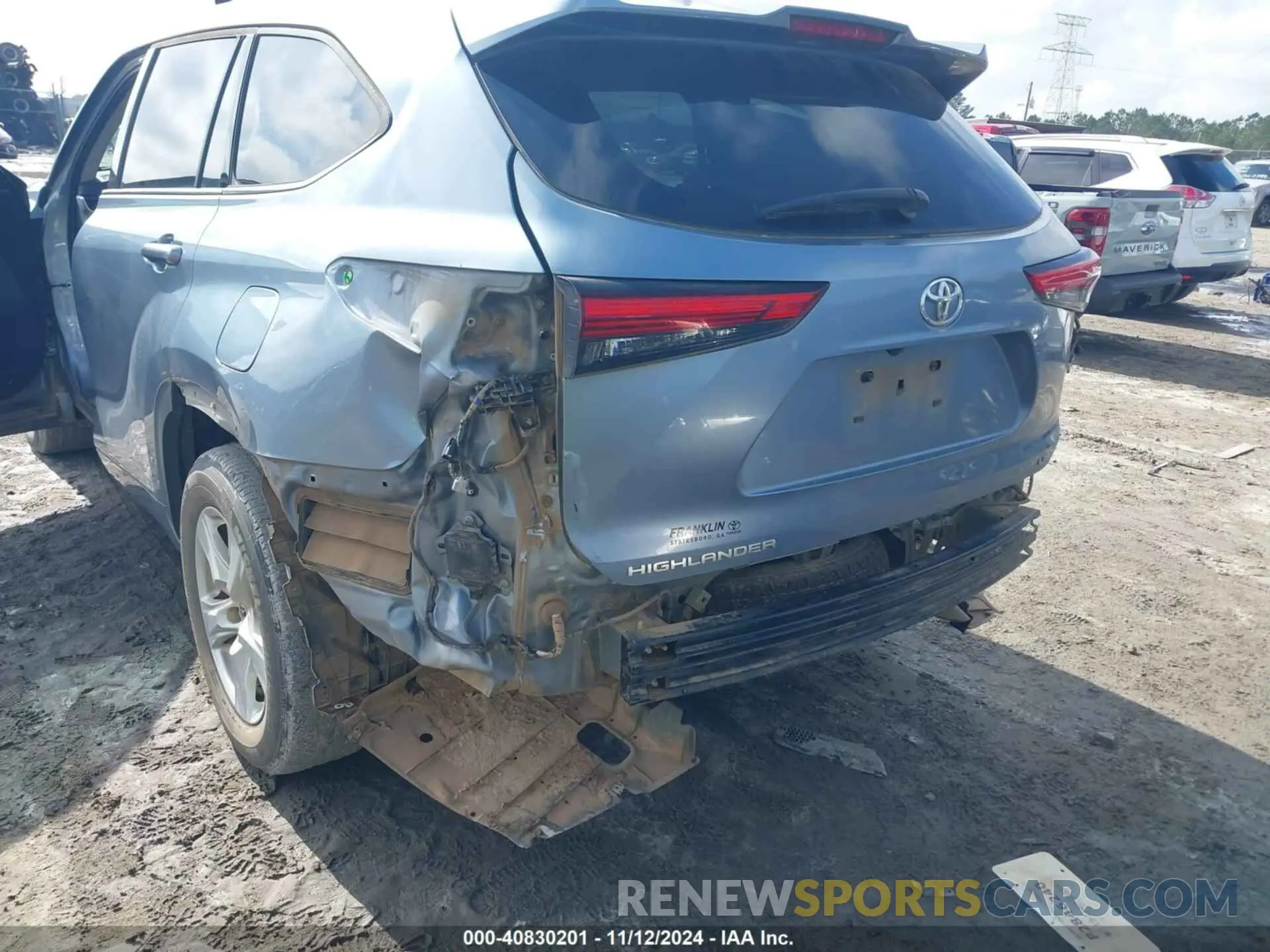 6 Photograph of a damaged car 5TDZZRAH8MS089048 TOYOTA HIGHLANDER 2021