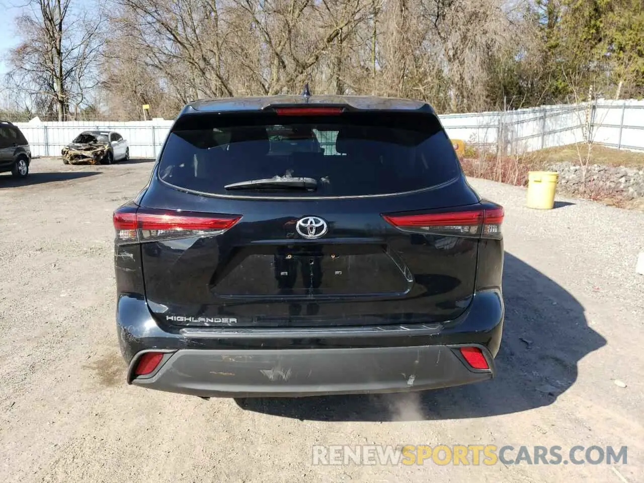 6 Photograph of a damaged car 5TDZZRAHXMS035122 TOYOTA HIGHLANDER 2021