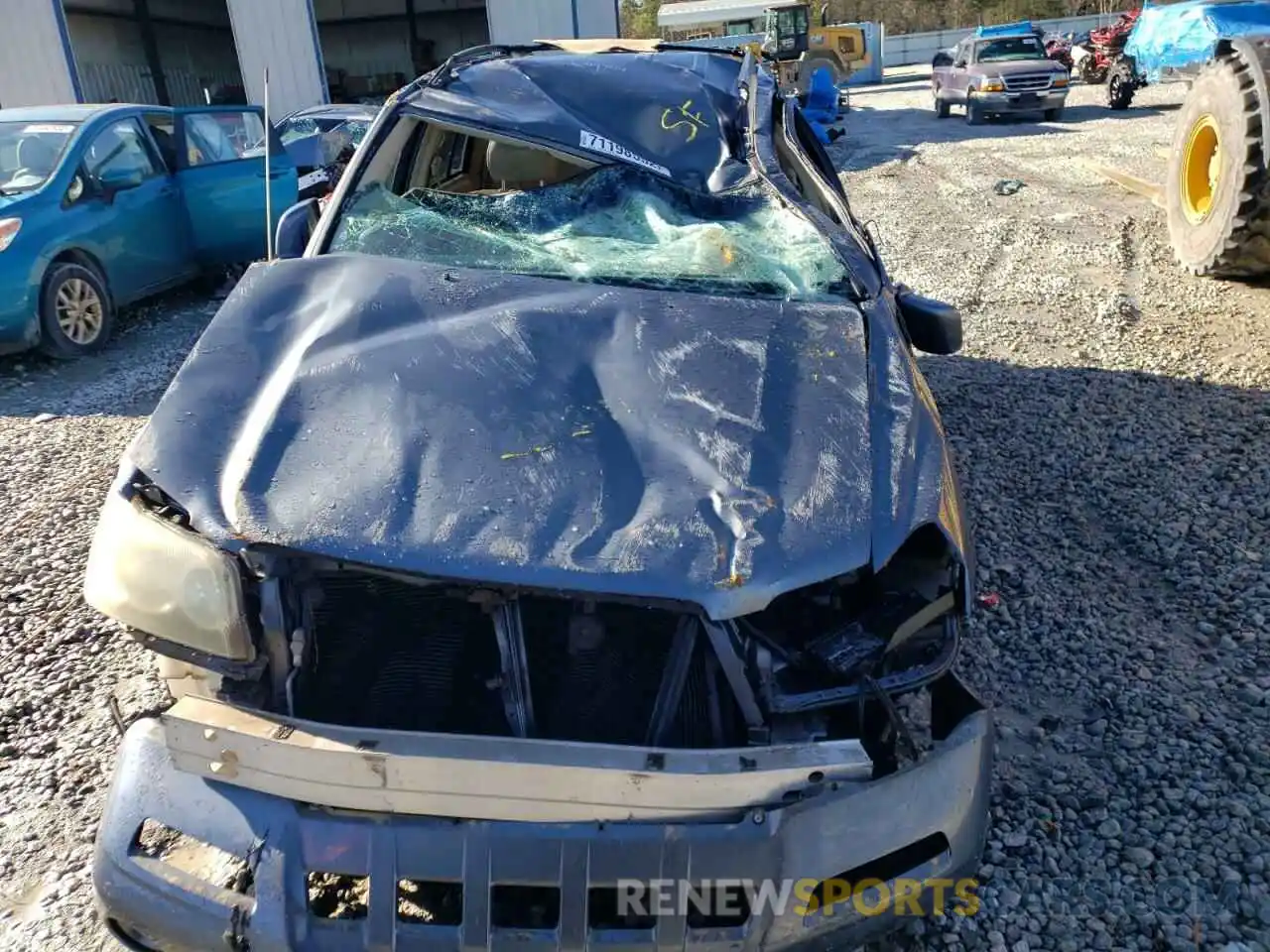 5 Photograph of a damaged car JTEGF21AX30094498 TOYOTA HIGHLANDER 2021