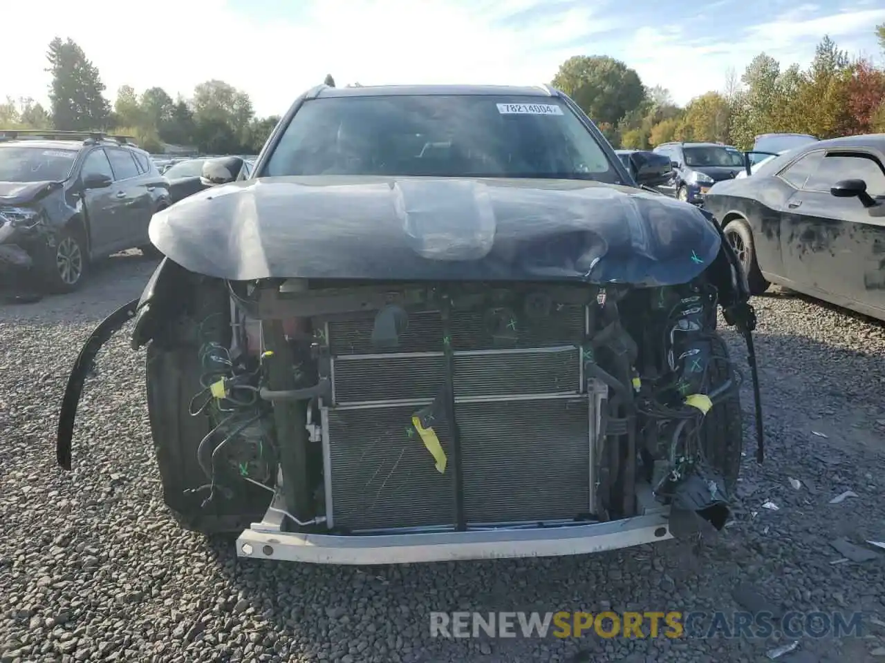 5 Photograph of a damaged car 5TDABRCH4NS541691 TOYOTA HIGHLANDER 2022