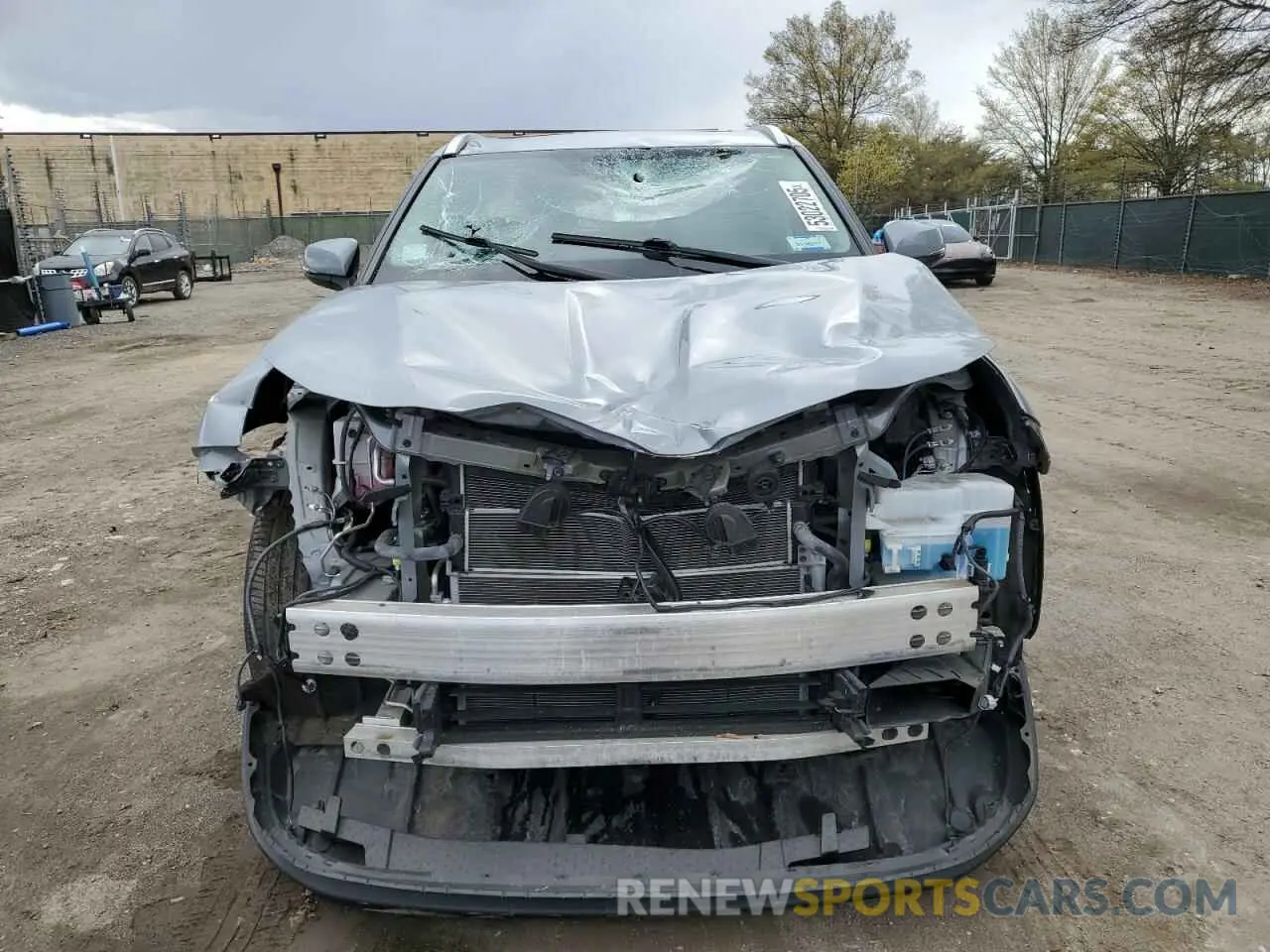 5 Photograph of a damaged car 5TDABRCH5NS541179 TOYOTA HIGHLANDER 2022