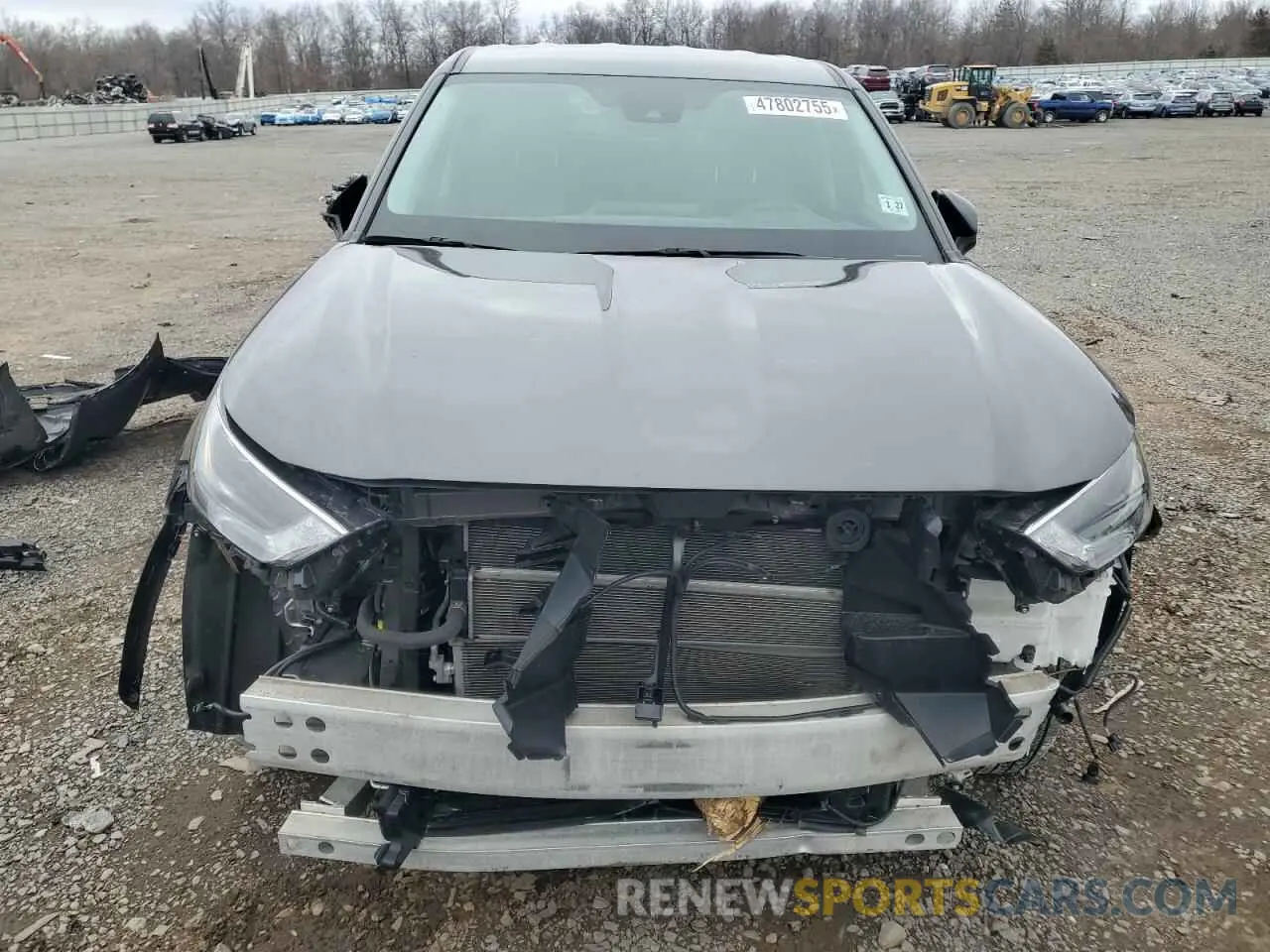 5 Photograph of a damaged car 5TDBBRCH6NS543124 TOYOTA HIGHLANDER 2022