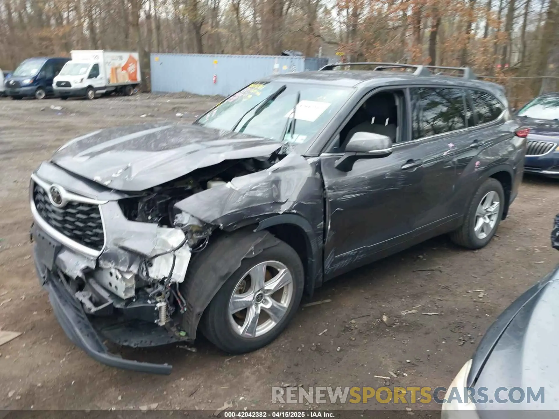 6 Photograph of a damaged car 5TDBZRBH4NS192520 TOYOTA HIGHLANDER 2022