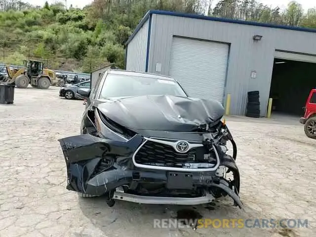 12 Photograph of a damaged car 5TDBZRBH6NS595835 TOYOTA HIGHLANDER 2022