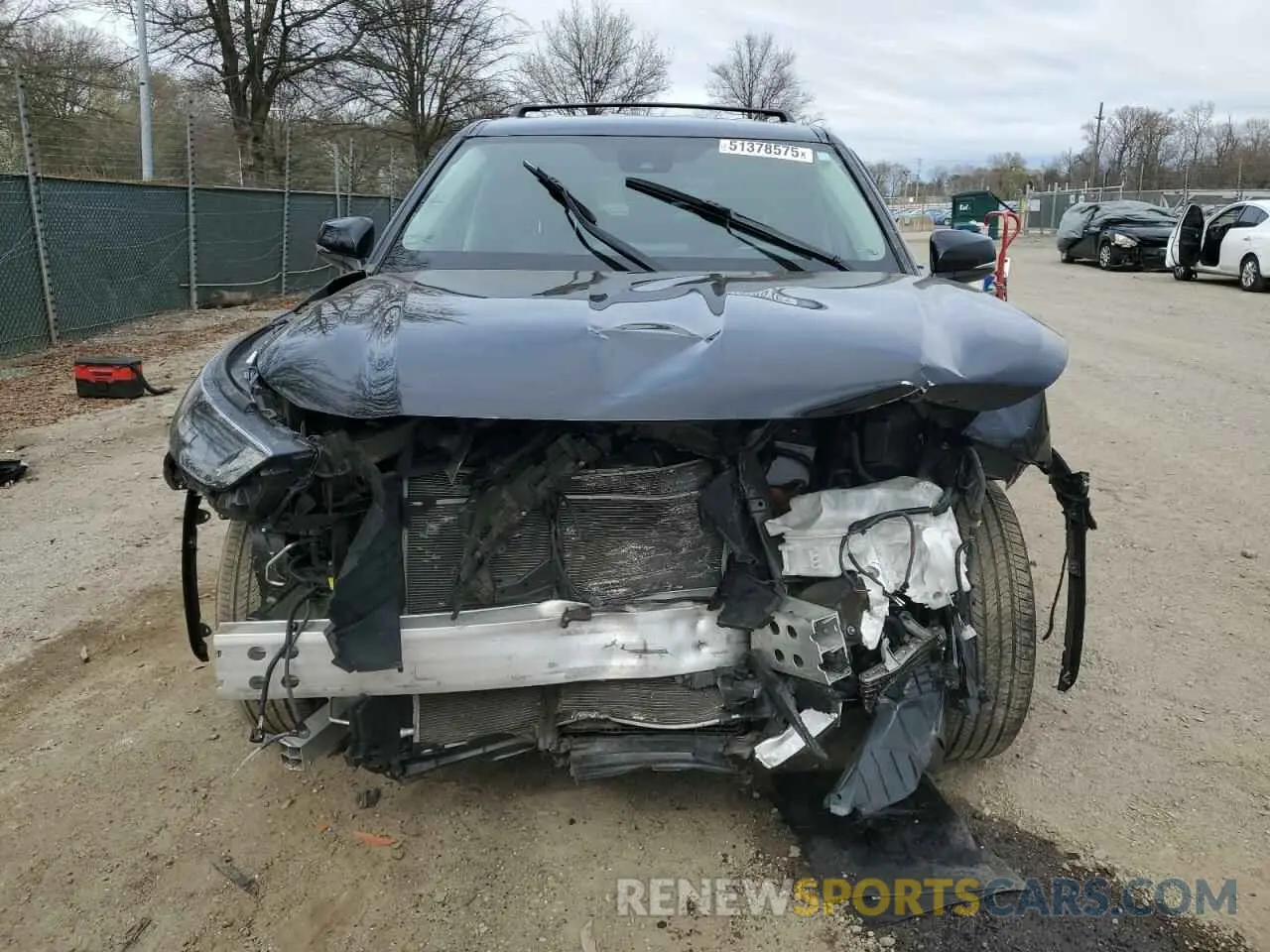 5 Photograph of a damaged car 5TDBZRBHXNS183031 TOYOTA HIGHLANDER 2022