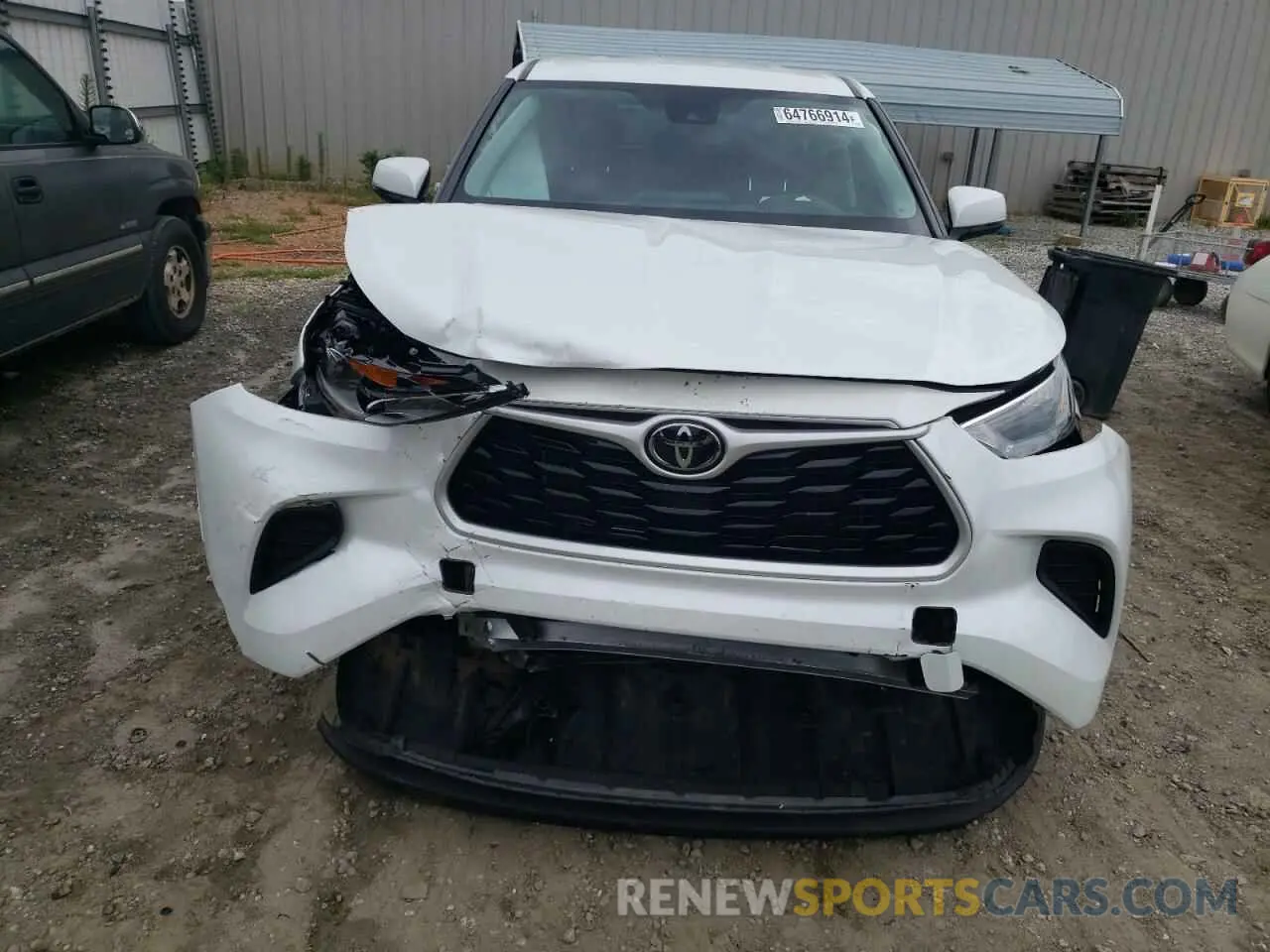 5 Photograph of a damaged car 5TDCZRBH1NS216485 TOYOTA HIGHLANDER 2022