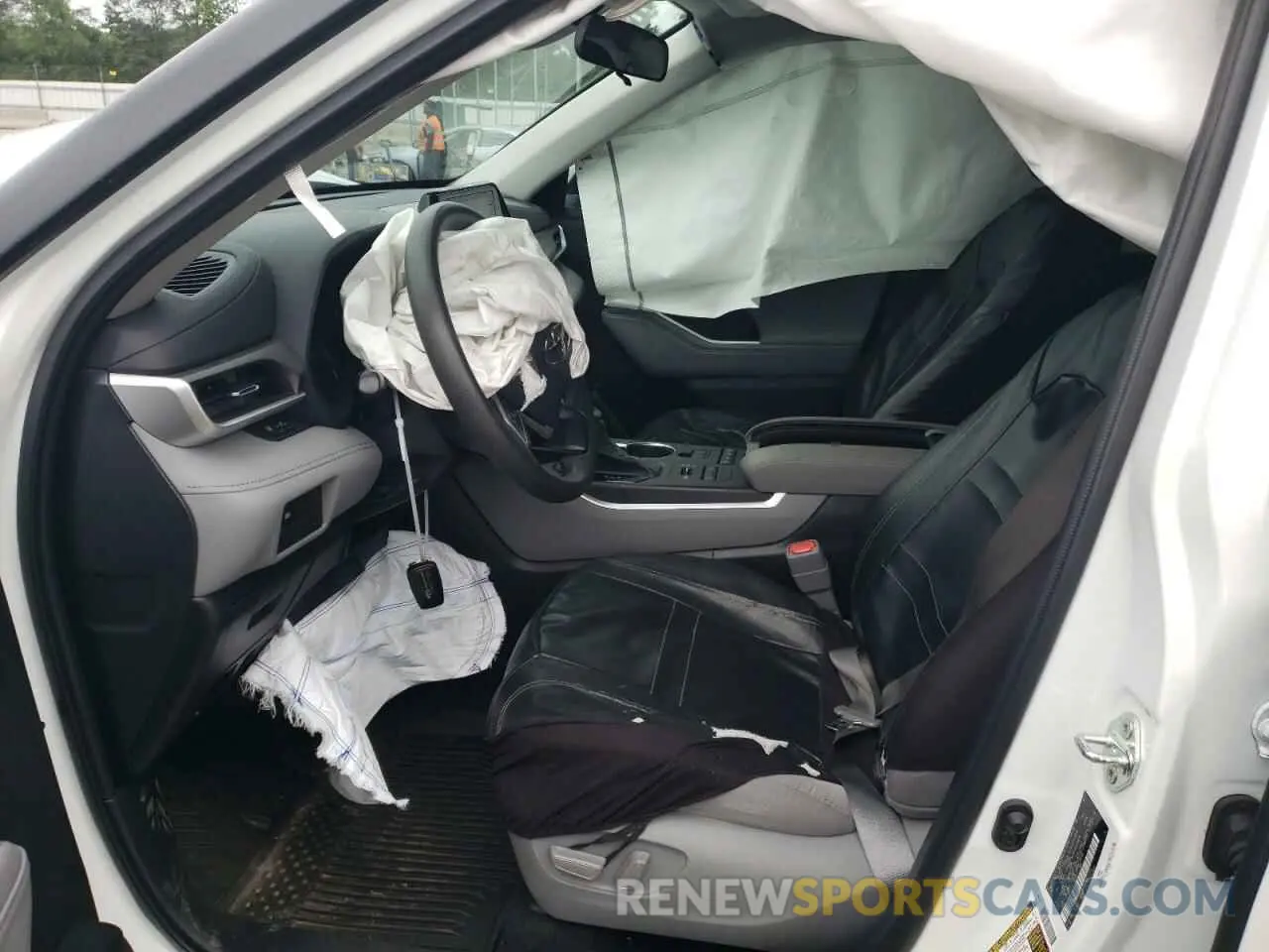 7 Photograph of a damaged car 5TDCZRBH1NS216485 TOYOTA HIGHLANDER 2022