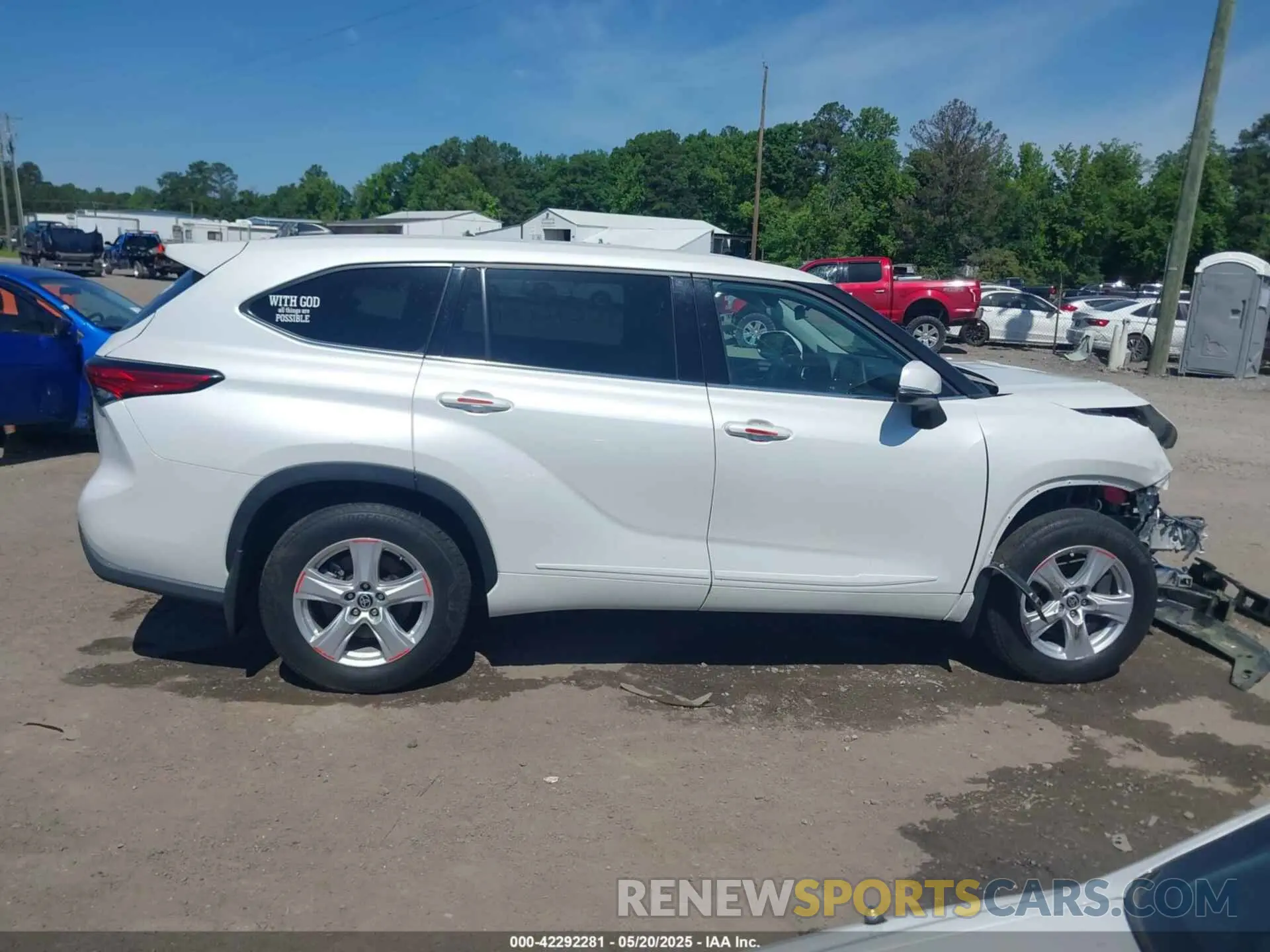 14 Photograph of a damaged car 5TDCZRBHXNS184202 TOYOTA HIGHLANDER 2022