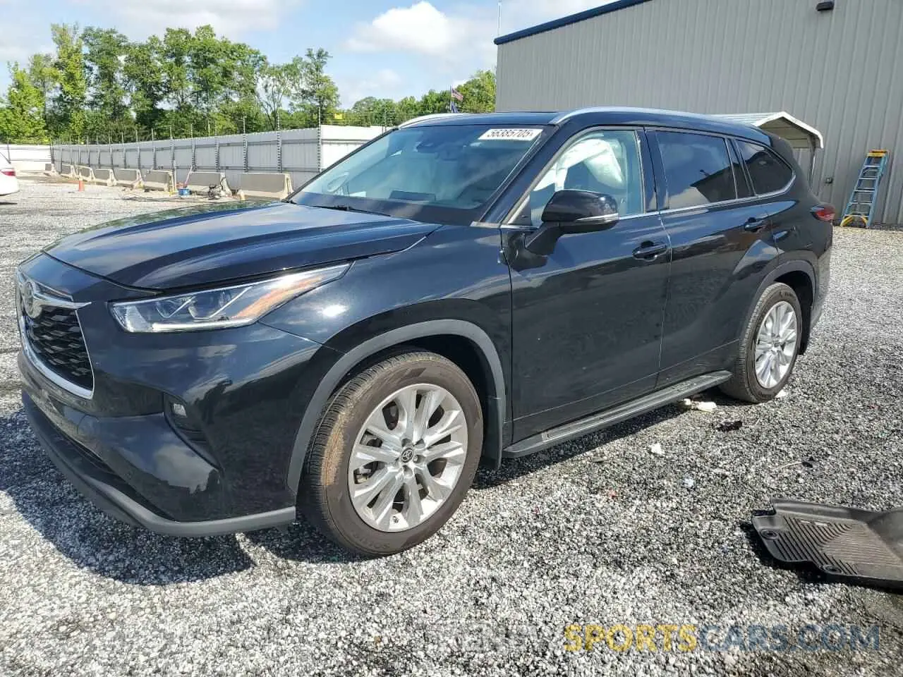 1 Photograph of a damaged car 5TDDZRBH0NS188117 TOYOTA HIGHLANDER 2022