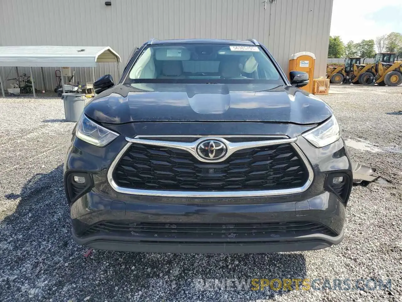 5 Photograph of a damaged car 5TDDZRBH0NS188117 TOYOTA HIGHLANDER 2022