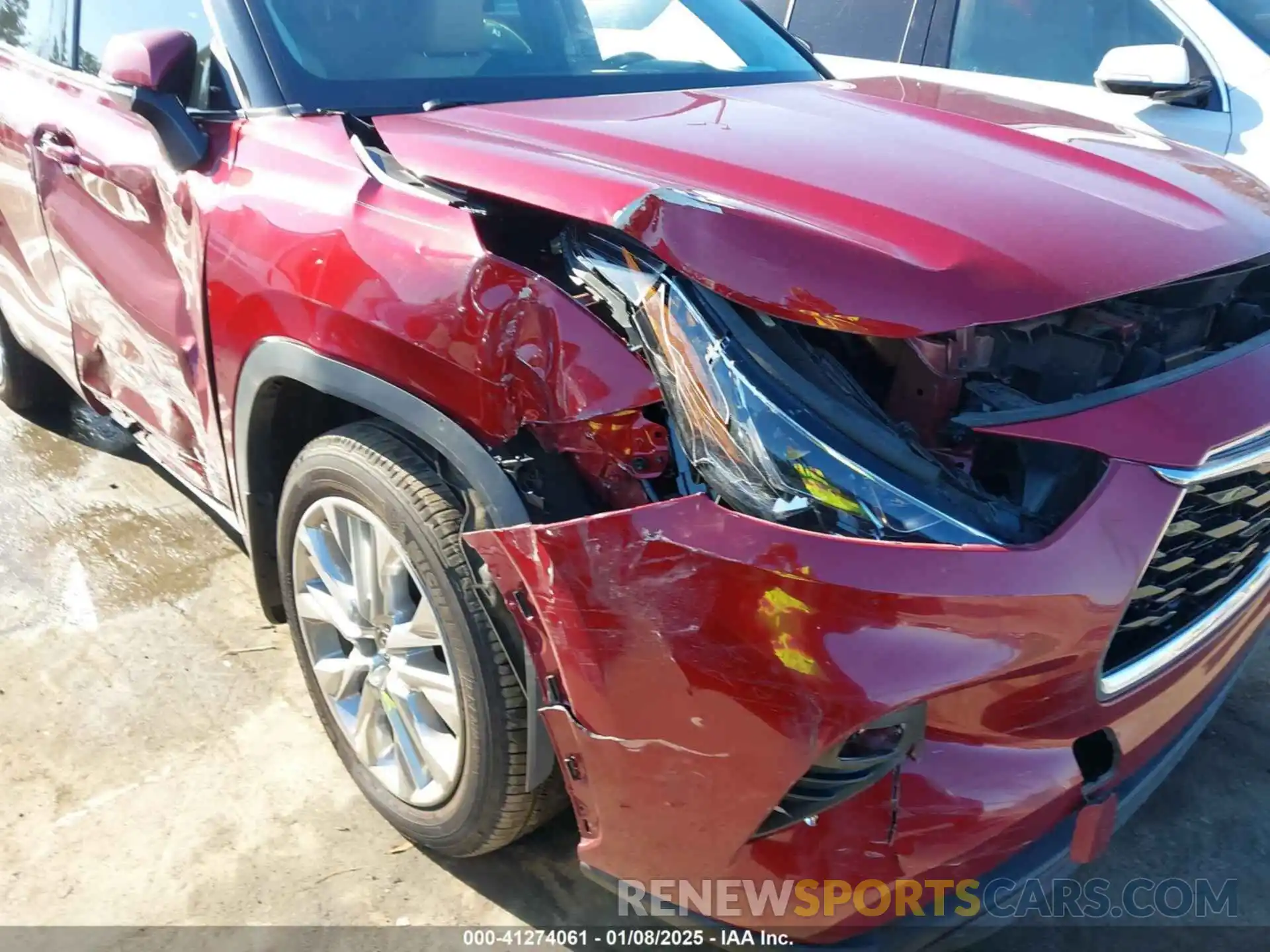 21 Photograph of a damaged car 5TDDZRBH3NS181159 TOYOTA HIGHLANDER 2022