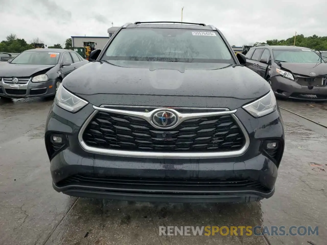 5 Photograph of a damaged car 5TDDZRBH3NS208893 TOYOTA HIGHLANDER 2022