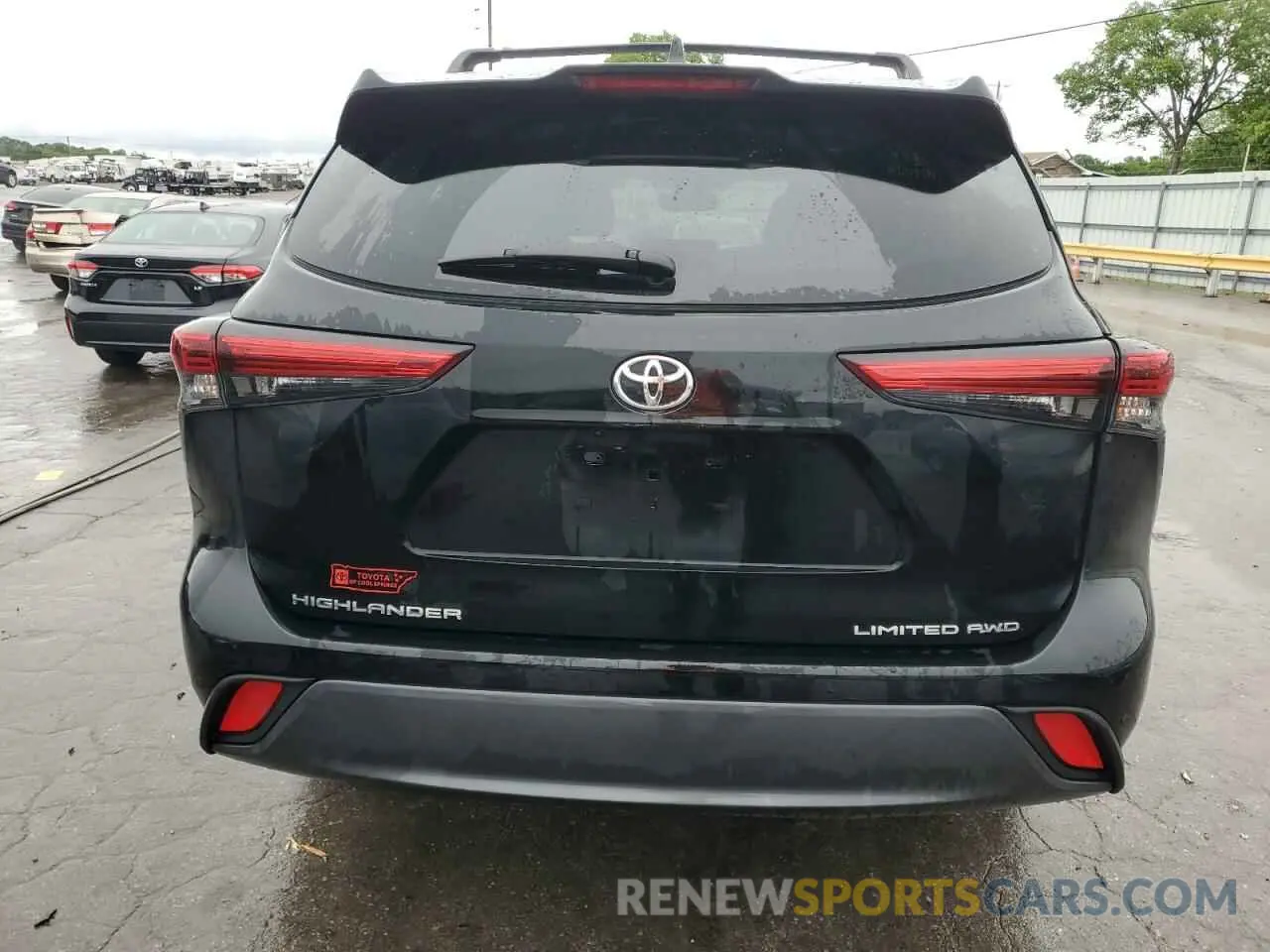 6 Photograph of a damaged car 5TDDZRBH3NS208893 TOYOTA HIGHLANDER 2022