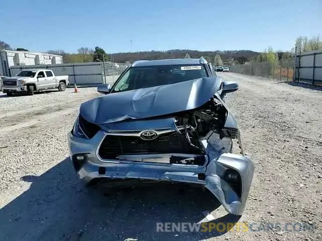 12 Photograph of a damaged car 5TDDZRBH5NS186086 TOYOTA HIGHLANDER 2022