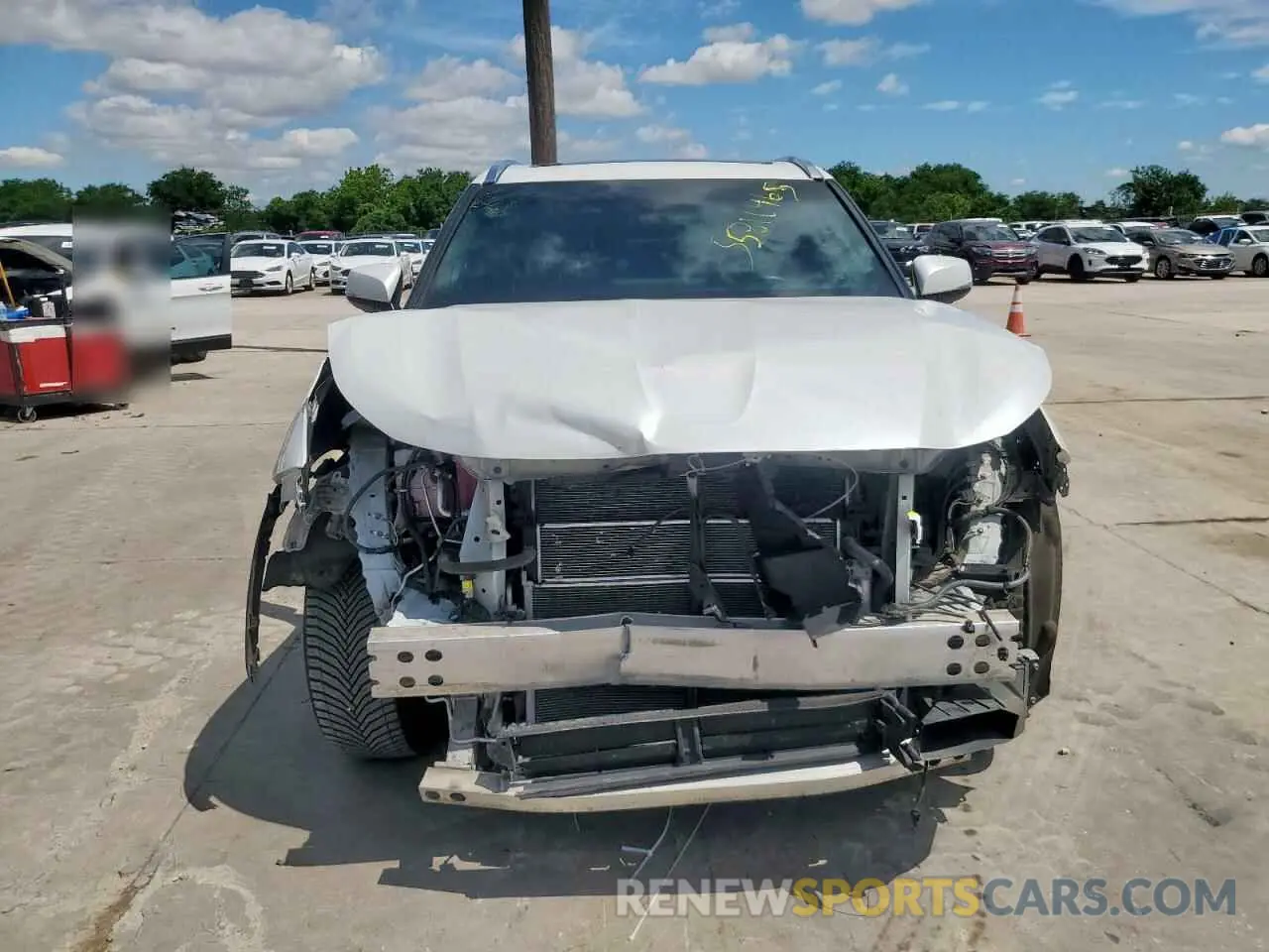5 Photograph of a damaged car 5TDEBRCH3NS078329 TOYOTA HIGHLANDER 2022