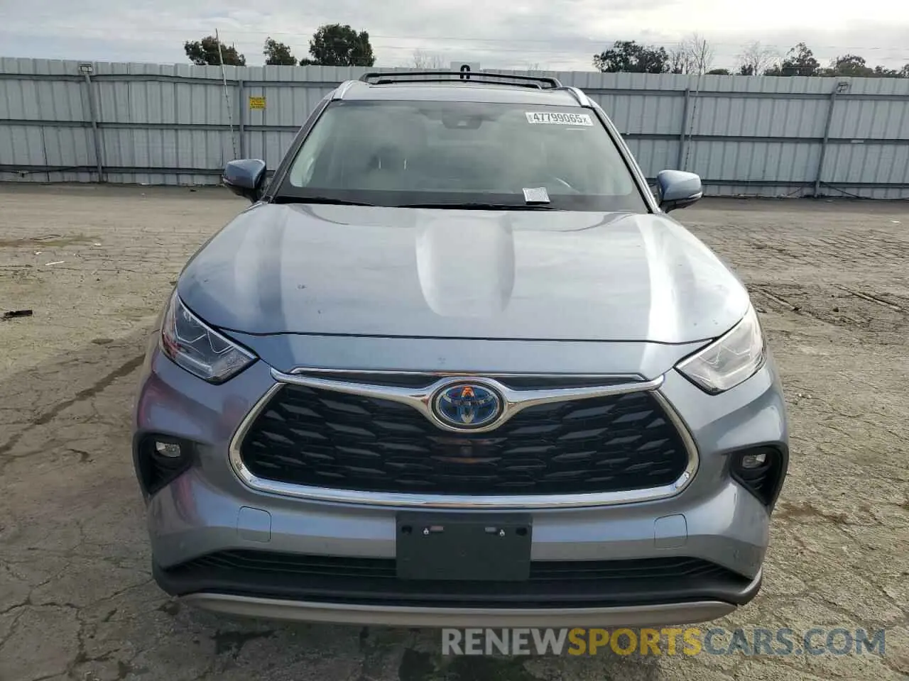 5 Photograph of a damaged car 5TDEBRCH4NS092367 TOYOTA HIGHLANDER 2022