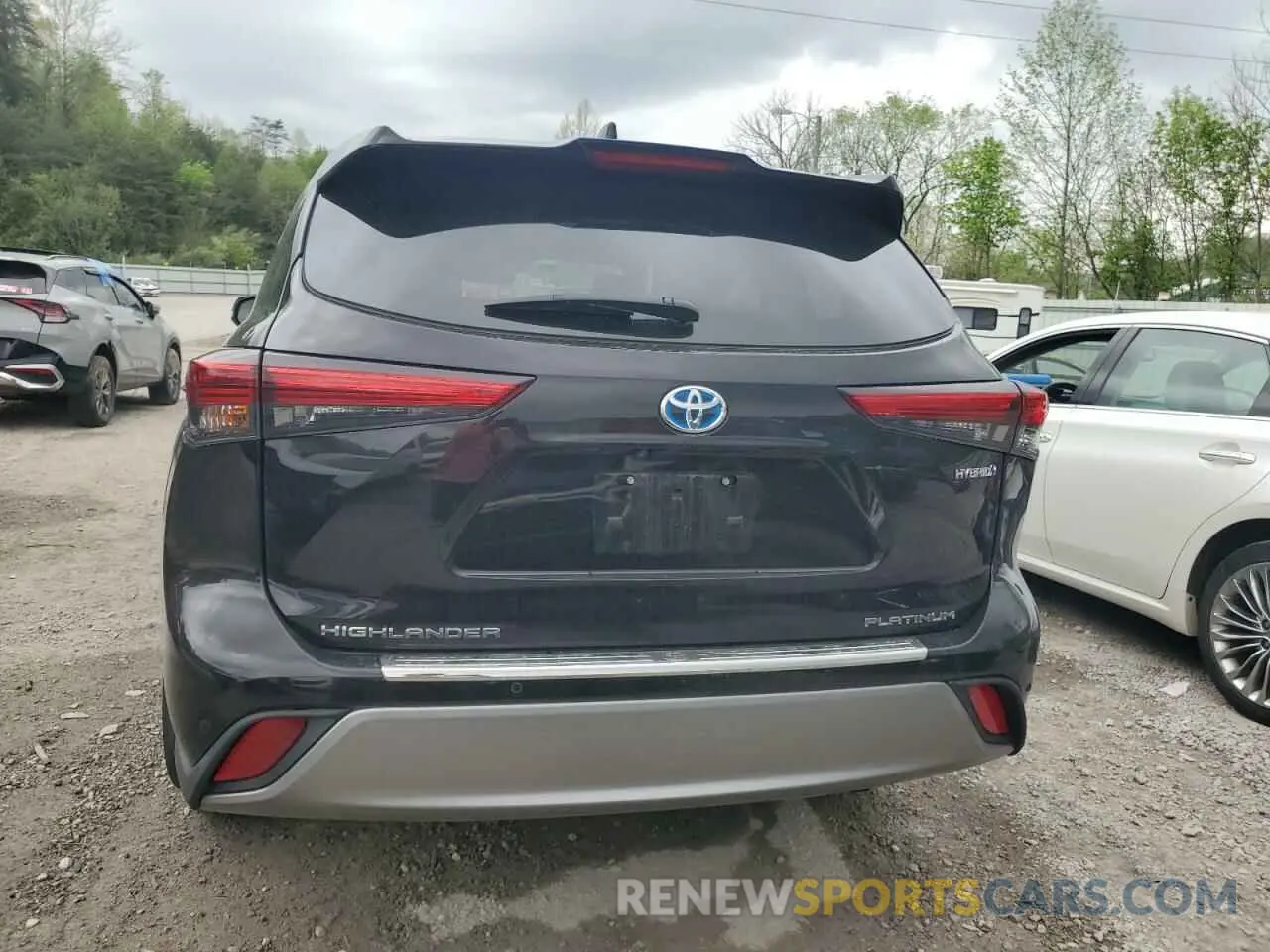 6 Photograph of a damaged car 5TDEBRCH6NS079586 TOYOTA HIGHLANDER 2022