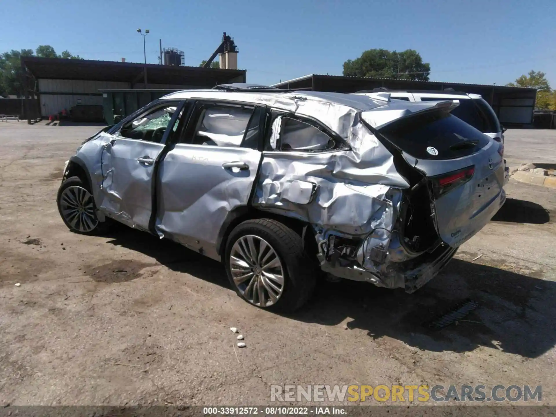 3 Photograph of a damaged car 5TDEBRCH9NS080991 TOYOTA HIGHLANDER 2022