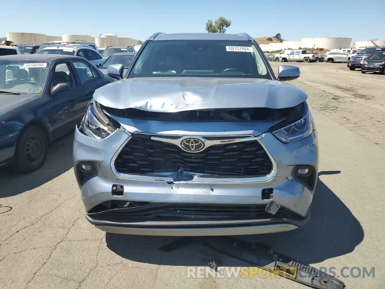 5 Photograph of a damaged car 5TDFZRBH5NS238406 TOYOTA HIGHLANDER 2022